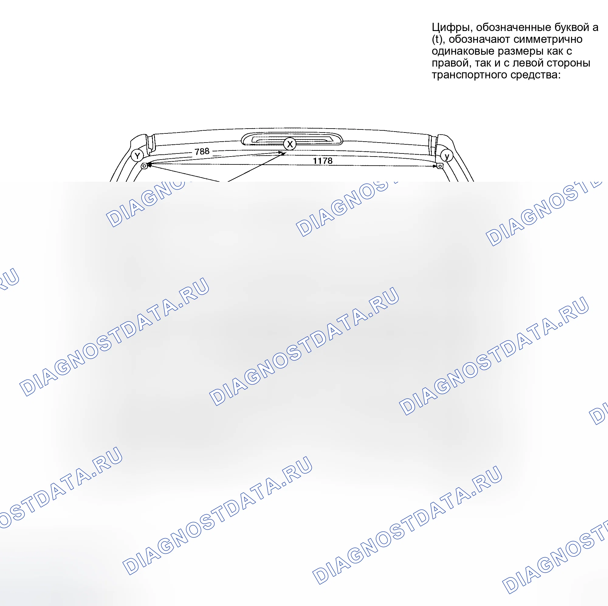Рис. 242: Измерение. Honda Odyssey I