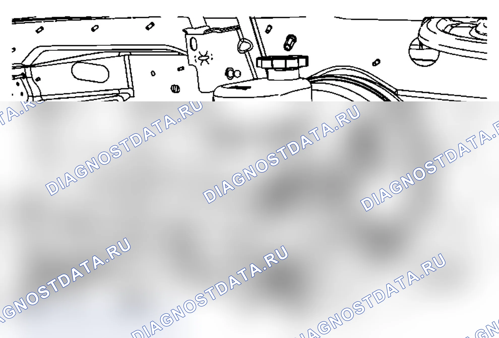 Рис. 20: Замена переключателя индикатора уровня тормозной жидкости (JD9, JH6). Chevrolet Tahoe III