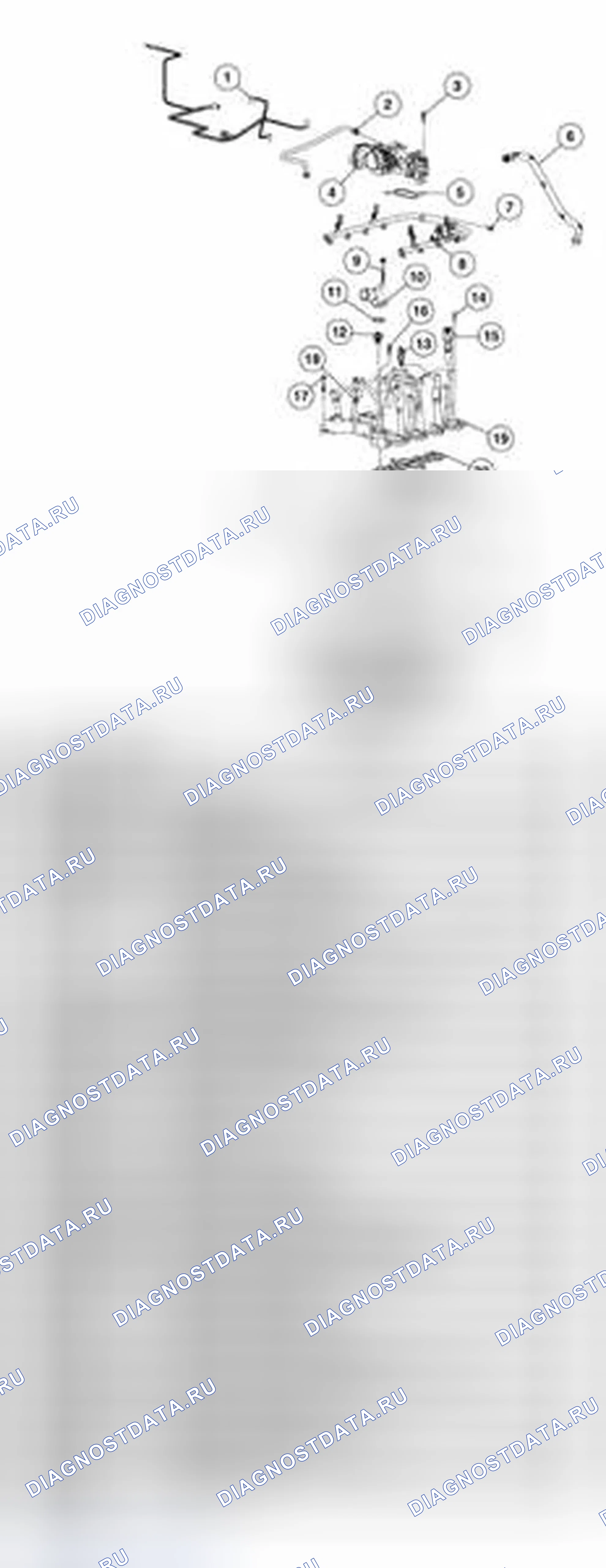 Рис. 73: Система индукции двигателя. Ford Pickup F150 
