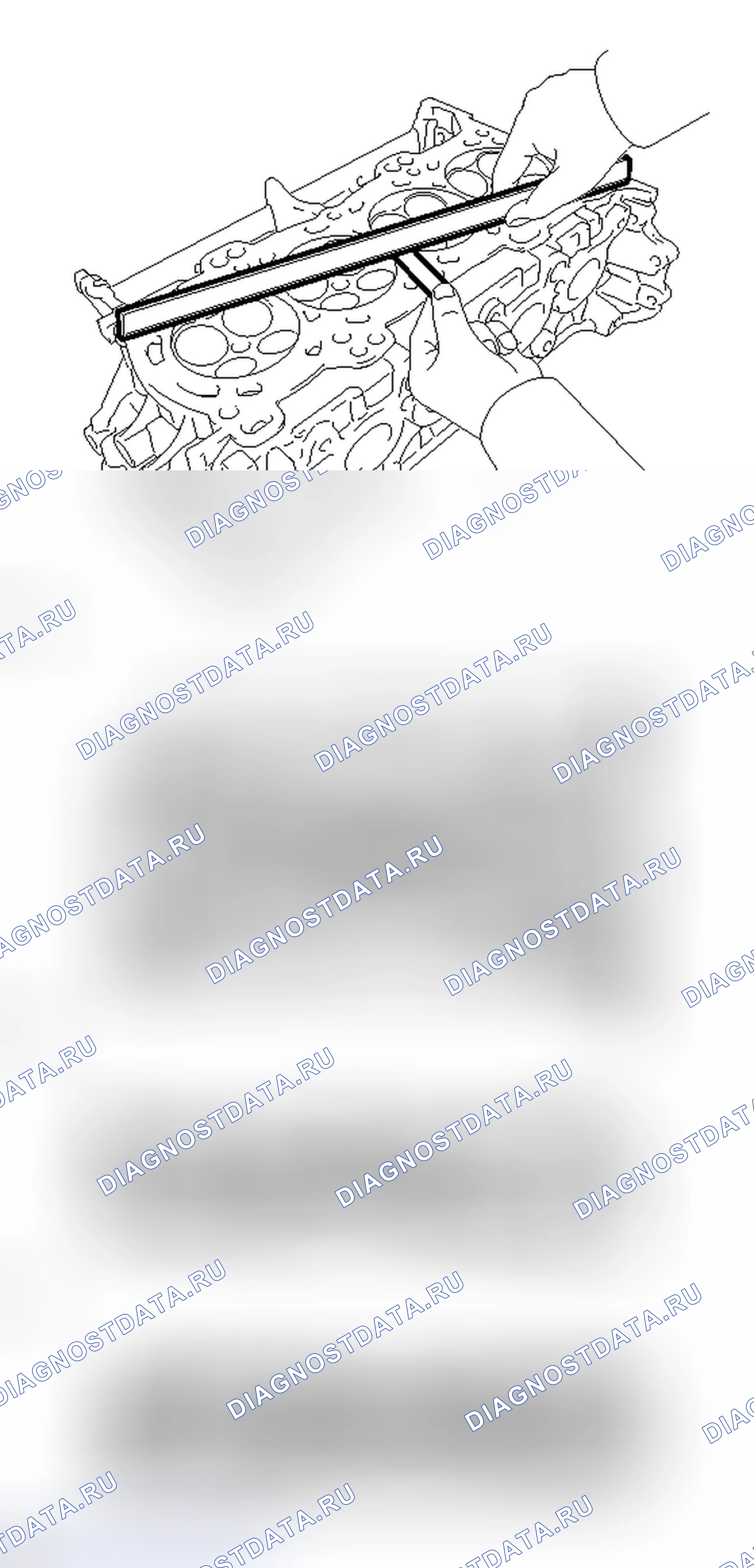 Рис. 330: ПРОВЕРКА механической части двигателя. Toyota Sienna III