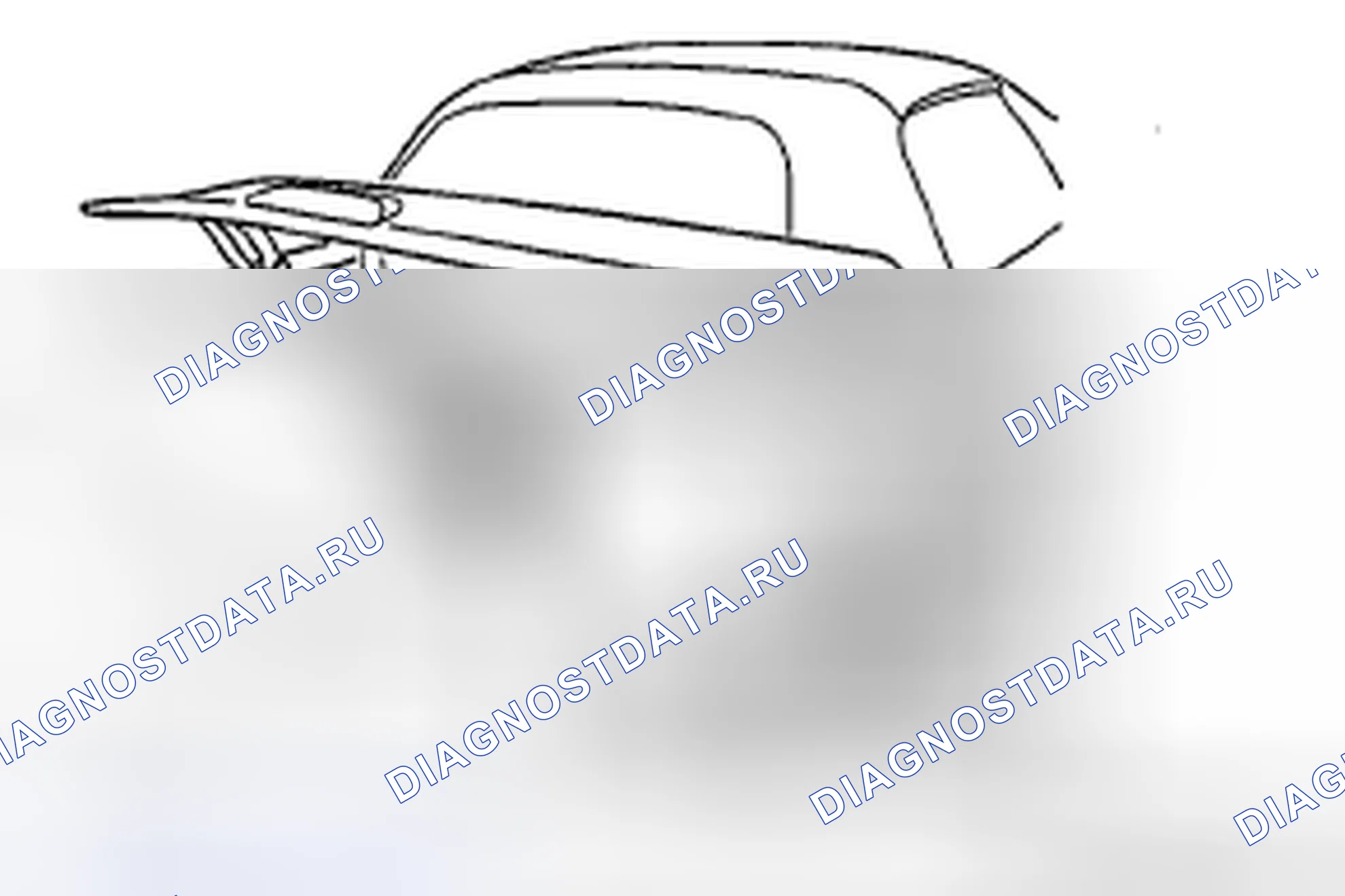 Рис. 120: Закрыть палубную панель (временная мера). Mazda MX-5 NC рестайлинг