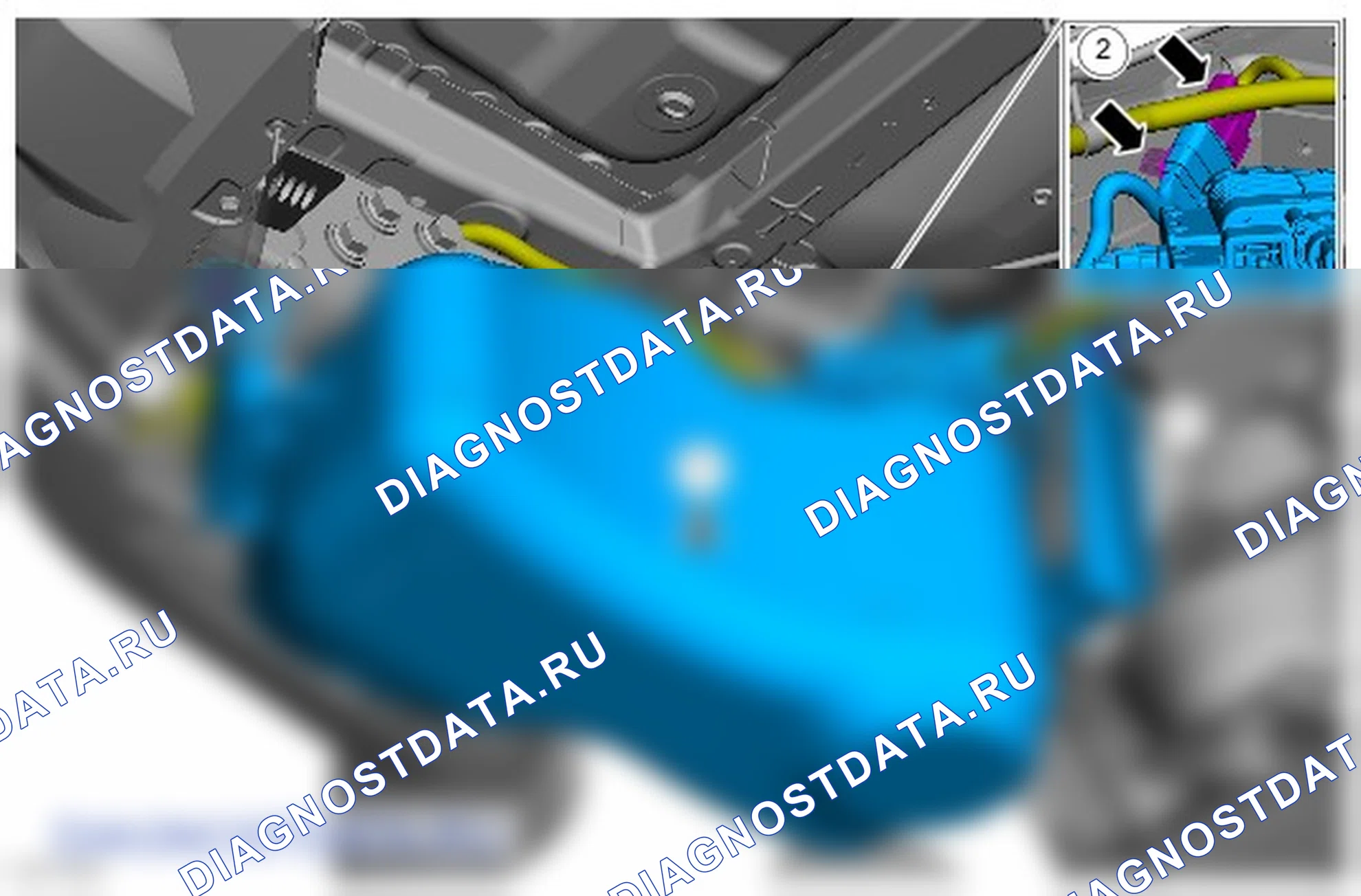 Резервуар восстановителя — Автомобили, изготовленные с 17-08-2015: описание и работа. Ford Ranger T6