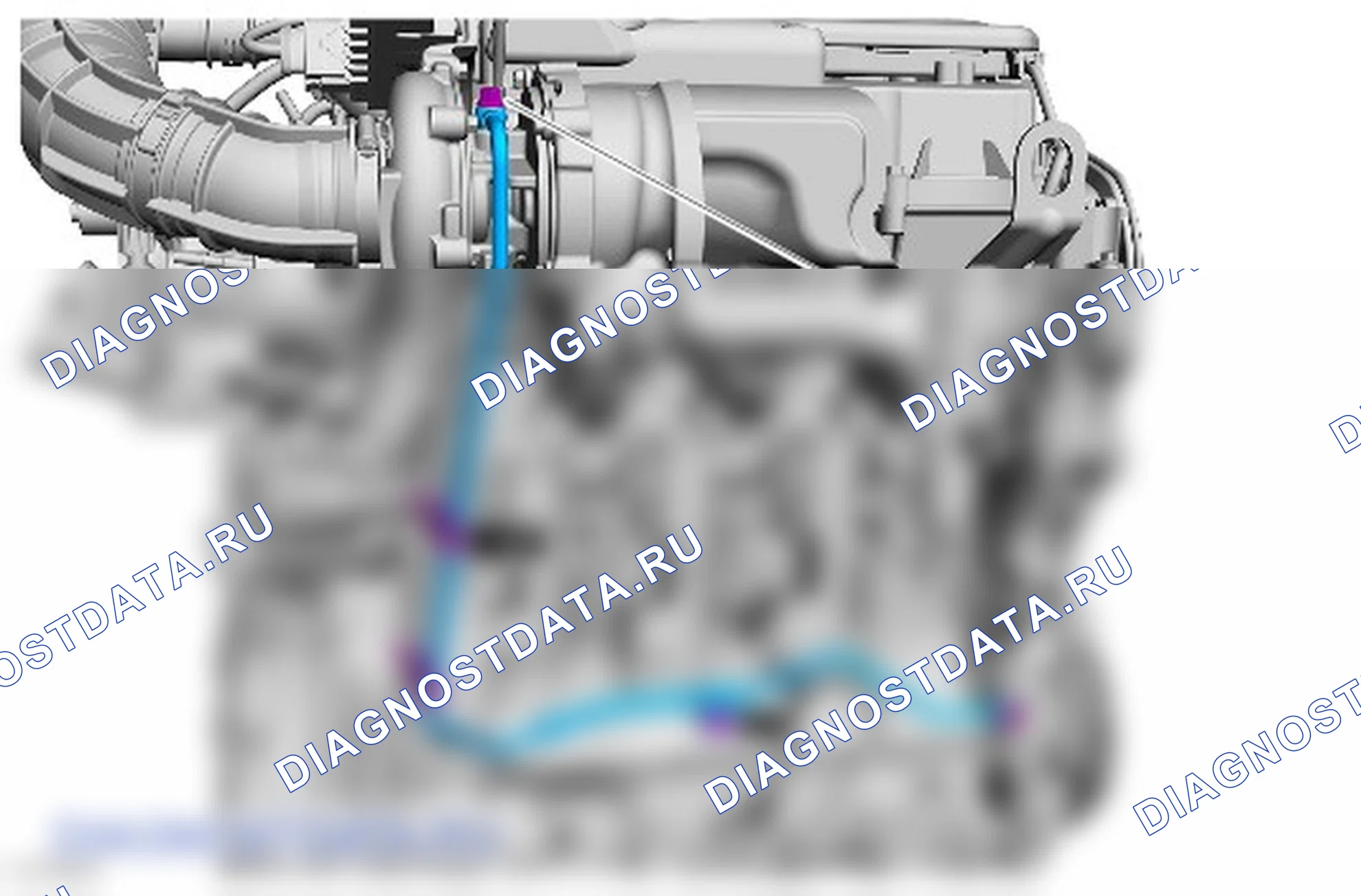 Как снять и установить турбокомпрессор. Ford Transit VII