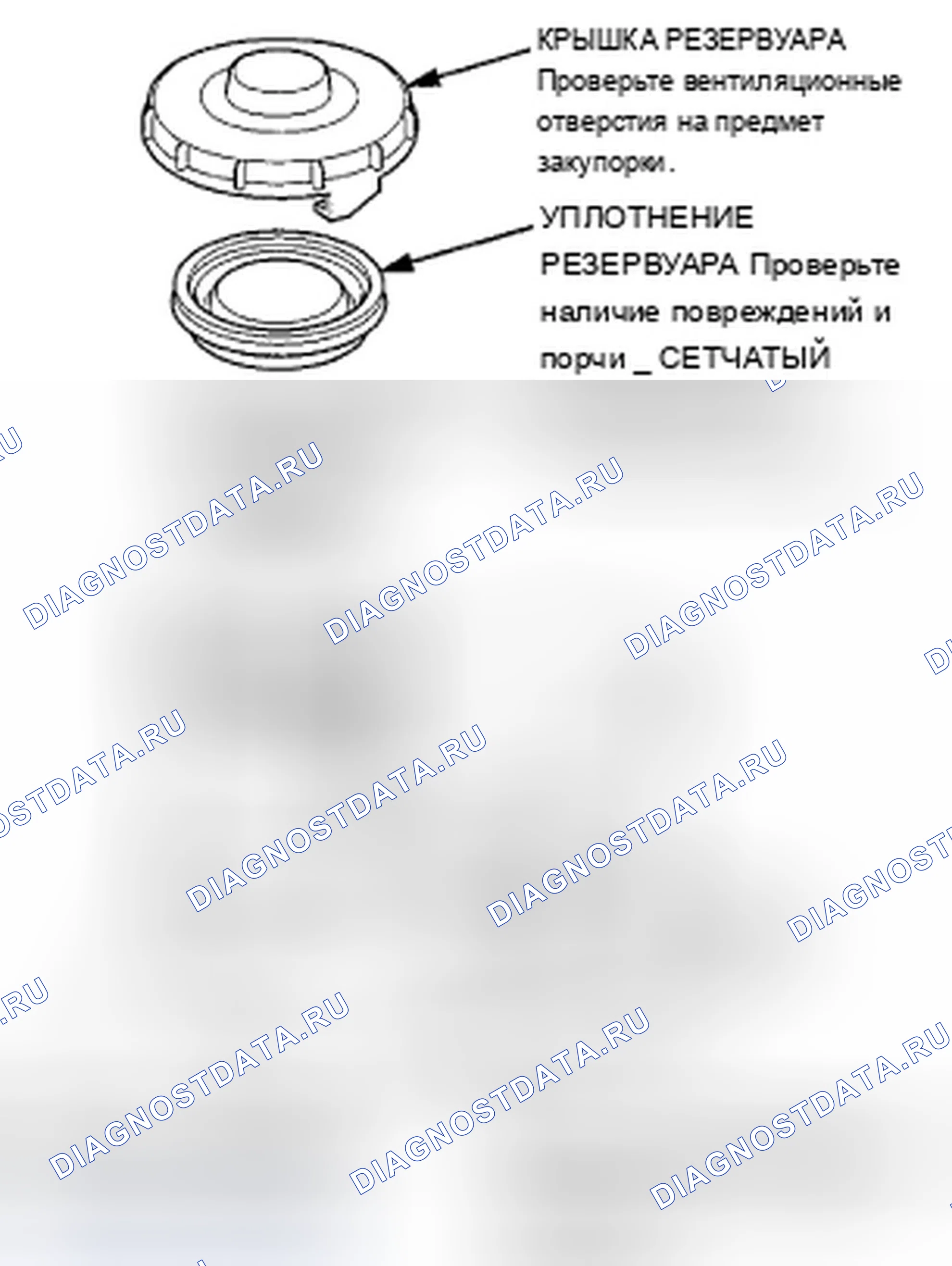 Рис. 41: Проверка главного цилиндра. Acura TSX II
