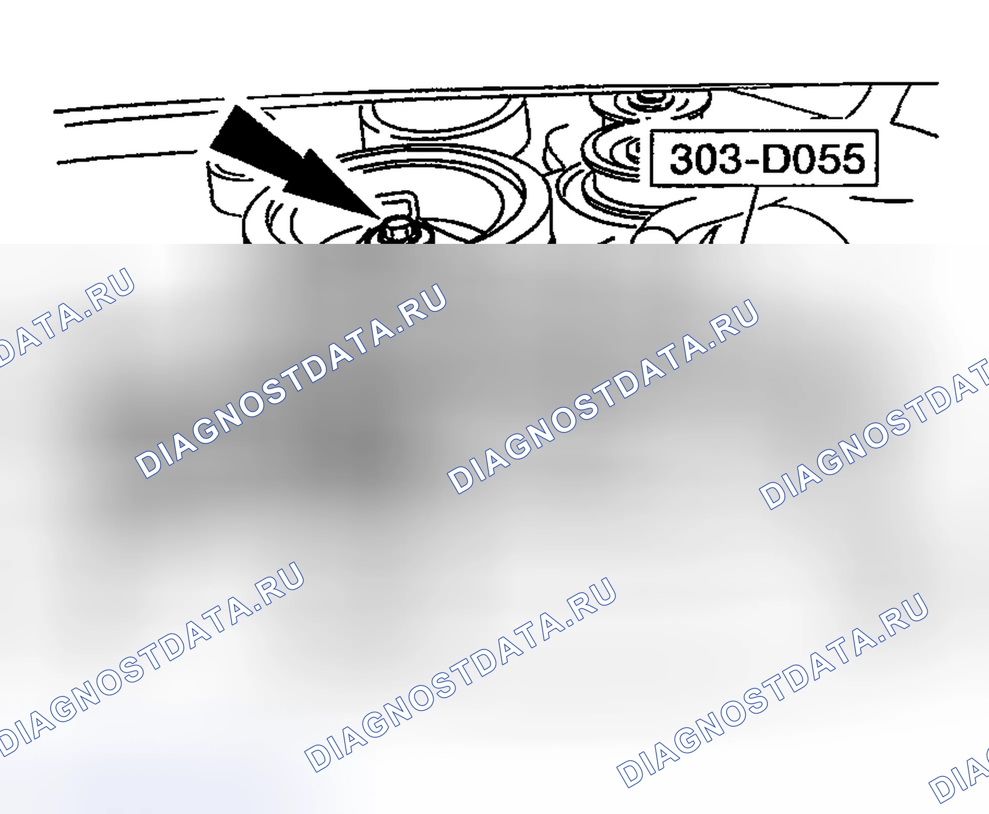 Рис. 503: Позиция 4: Установка болта шкива коленчатого вала Примечание. Hyundai Nexo I
