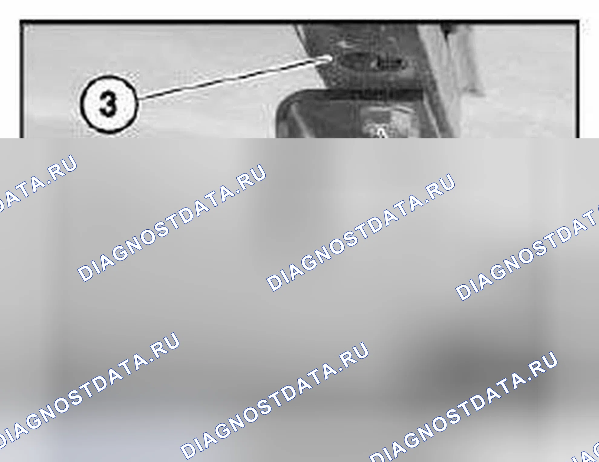 Рис. 170: 86 21... Снятие фиксирующего кронштейна газовой пружины. BMW X3 E83 рестайлинг