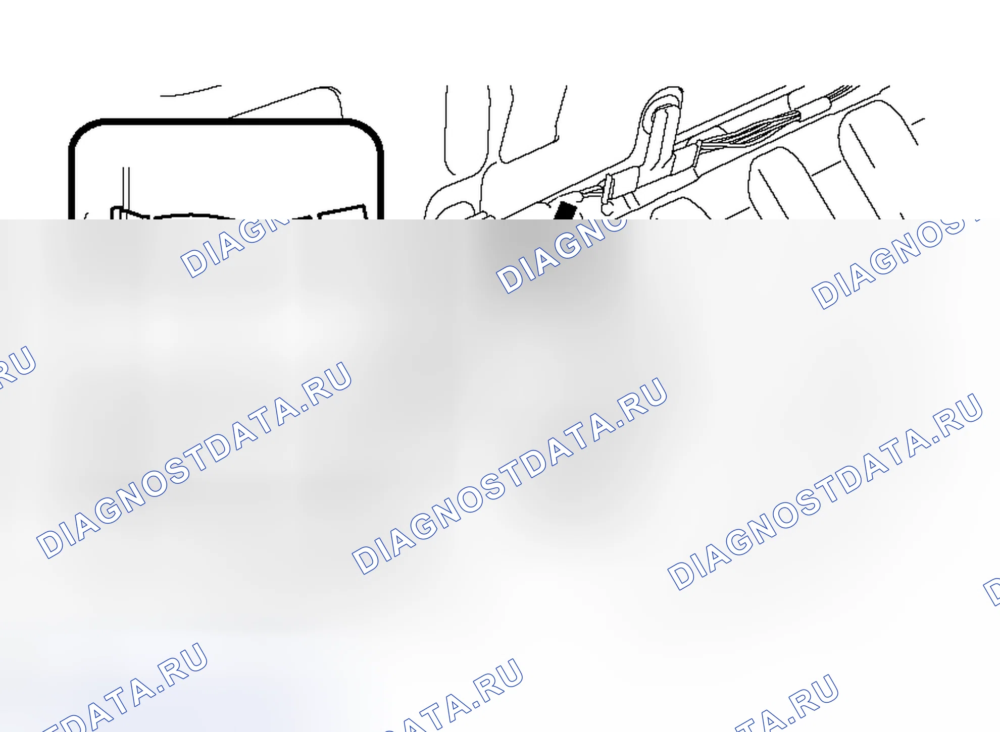 Рис. 142: ДЕМОНТАЖ. Toyota Avalon XX30
