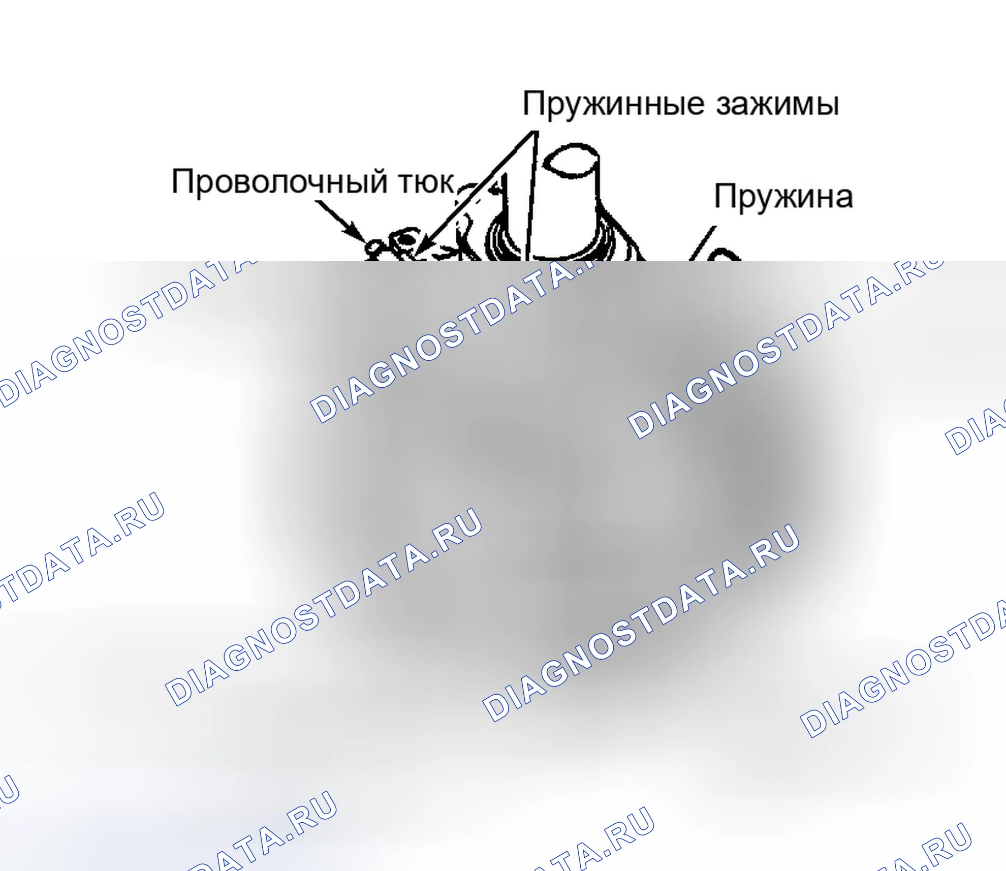 Рис. 3: Разборка (все наклонные колонны). Ford Cab & Chassis Ranger 