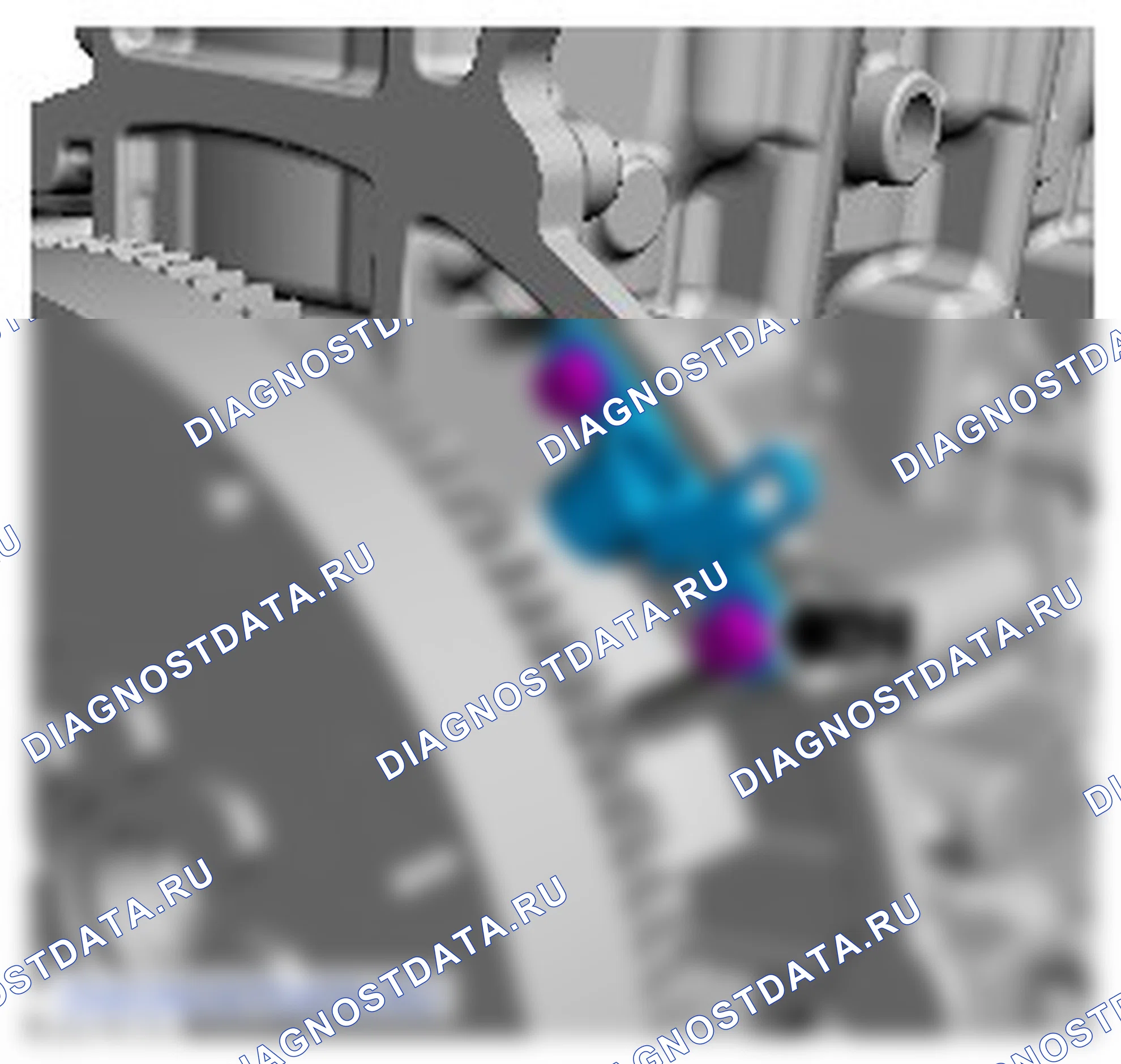 положение коленвала (CKP) Регулировка кронштейна датчика: описание и работа. Ford Transit VII