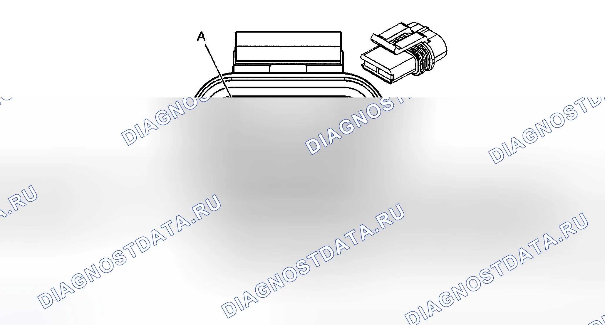 Рис. 1: ИДЕНТИФИКАЦИЯ РАЗЪЕМА. Buick Regal IV