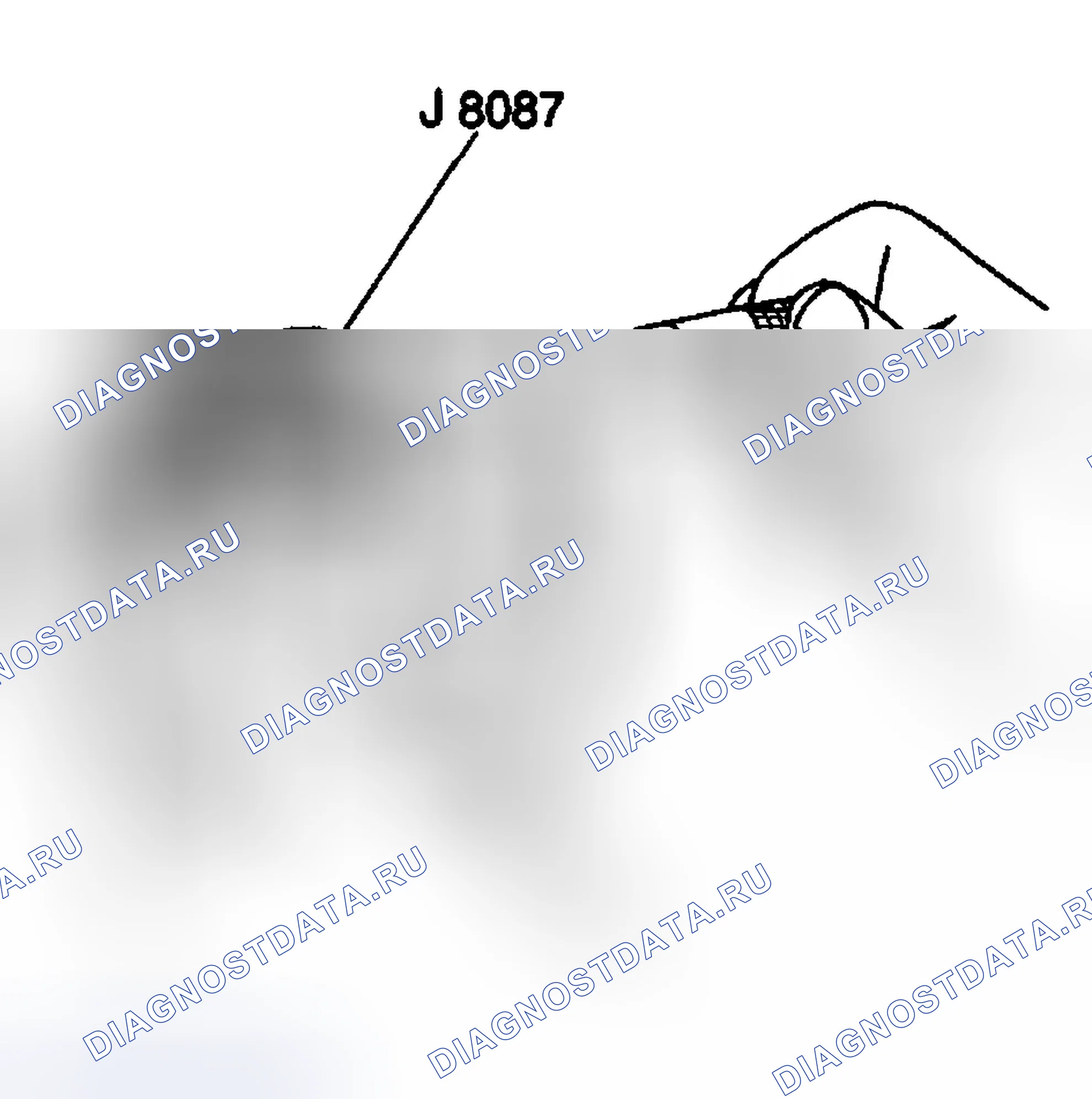 Рис. 783: Выбор поршня. Chevrolet Silverado 2500 