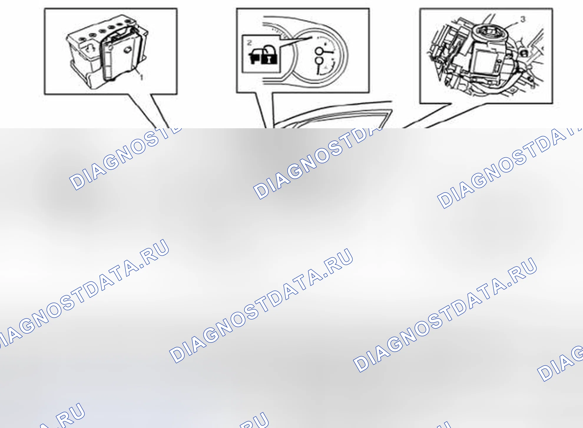 Рис. 66: Расположение компонентов системы управления иммобилайзером. Suzuki SX4 I
