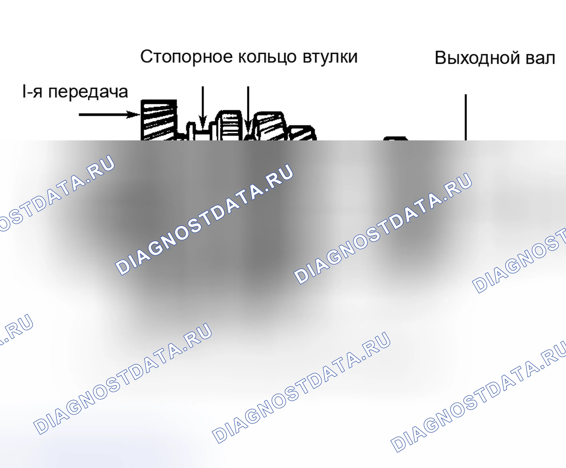 Рис. 14: ВЫХОДНОЙ ВАЛ. Hyundai Veloster I рестайлинг