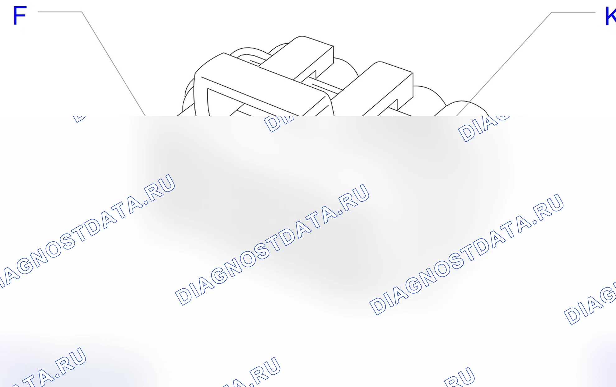 Распиновка разъёма A12. Opel Combo C