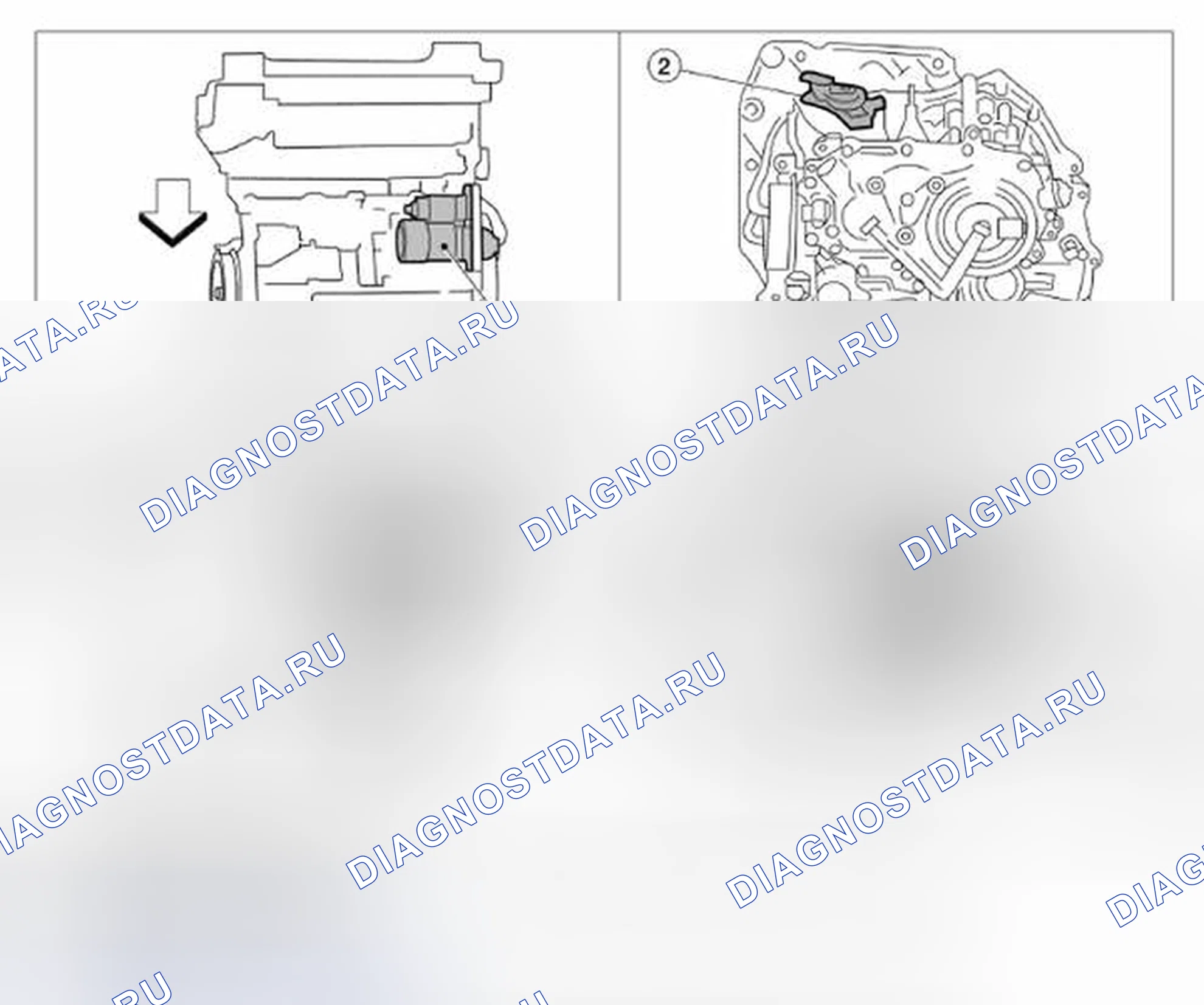 Рис. 9: Расположение компонентов. Nissan Pathfinder IV рестайлинг