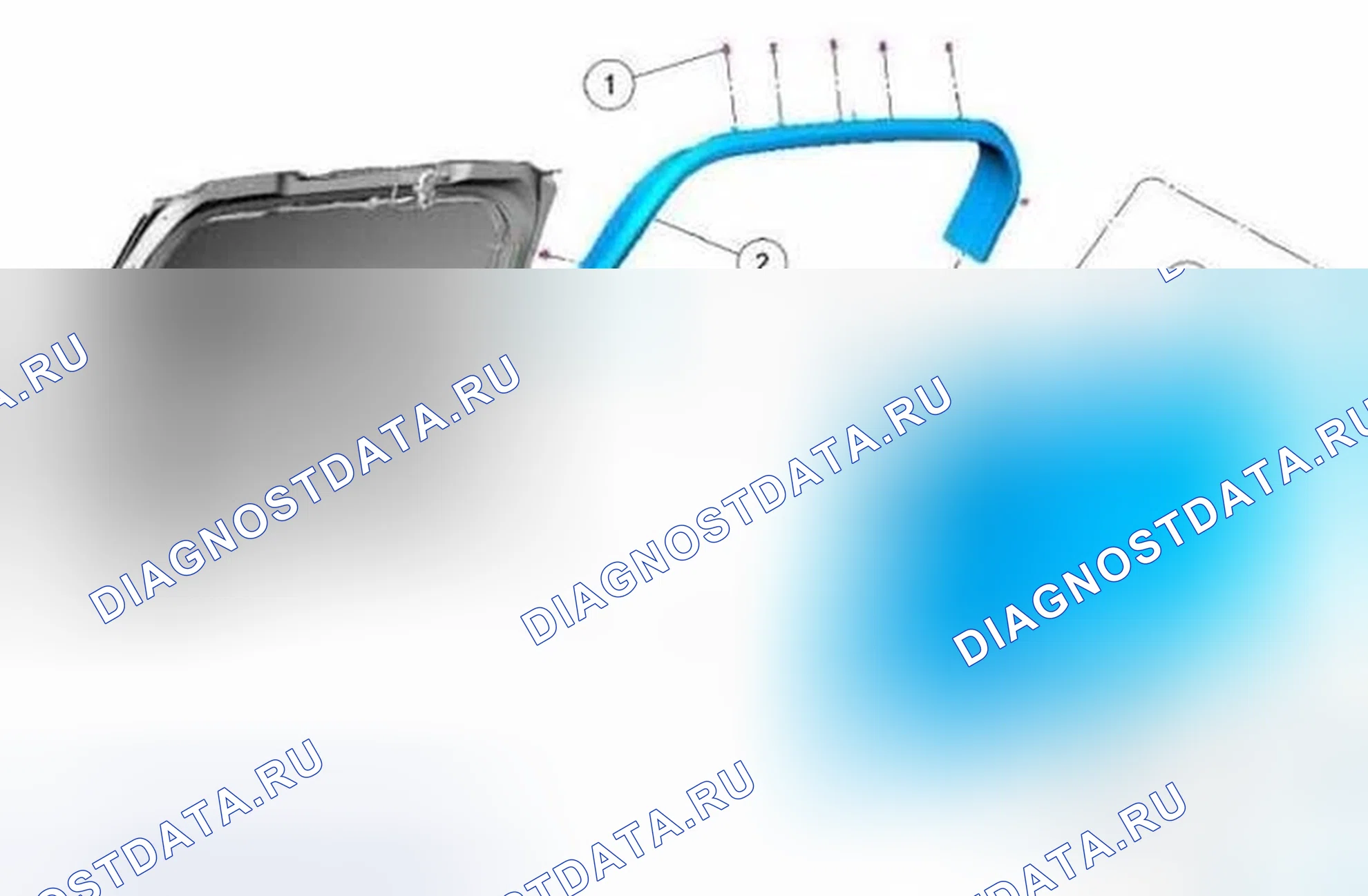 Рис. 4: Разнесенный вид. Ford Explorer V