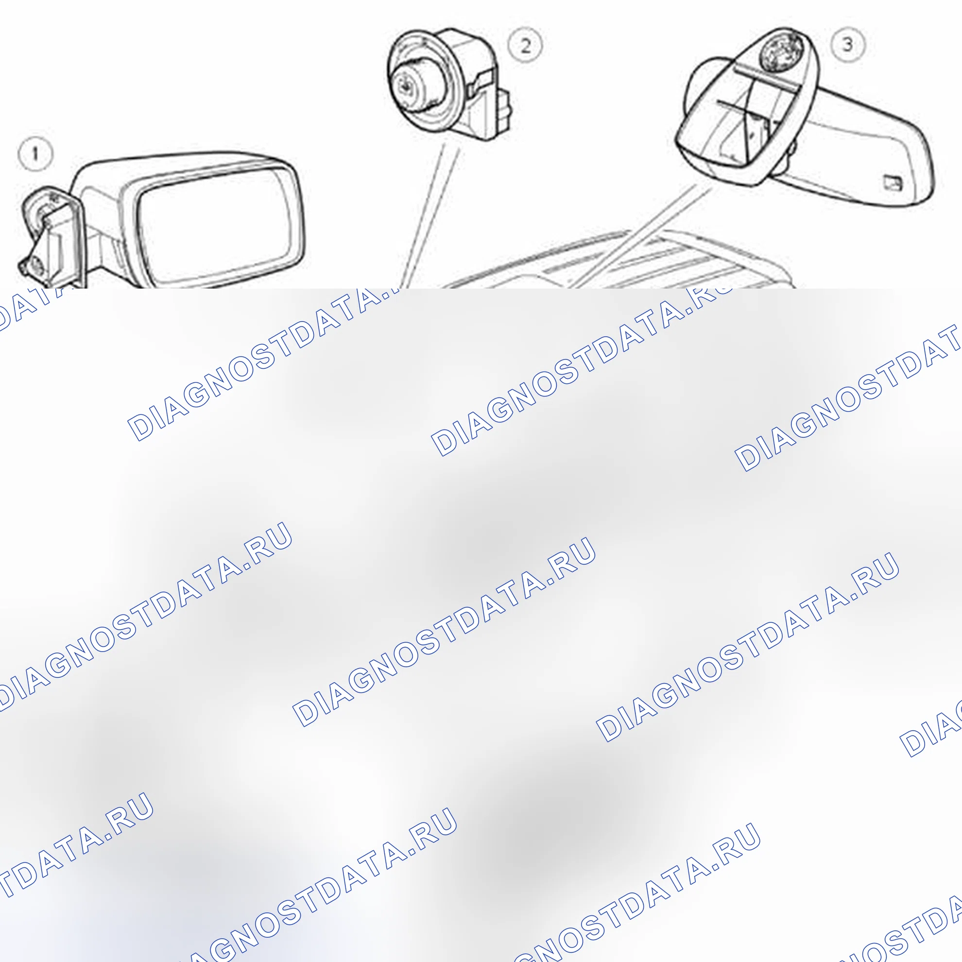 Рис. 11: РАСПОЛОЖЕНИЕ КОМПОНЕНТОВ. Land Rover Range Rover Sport L320