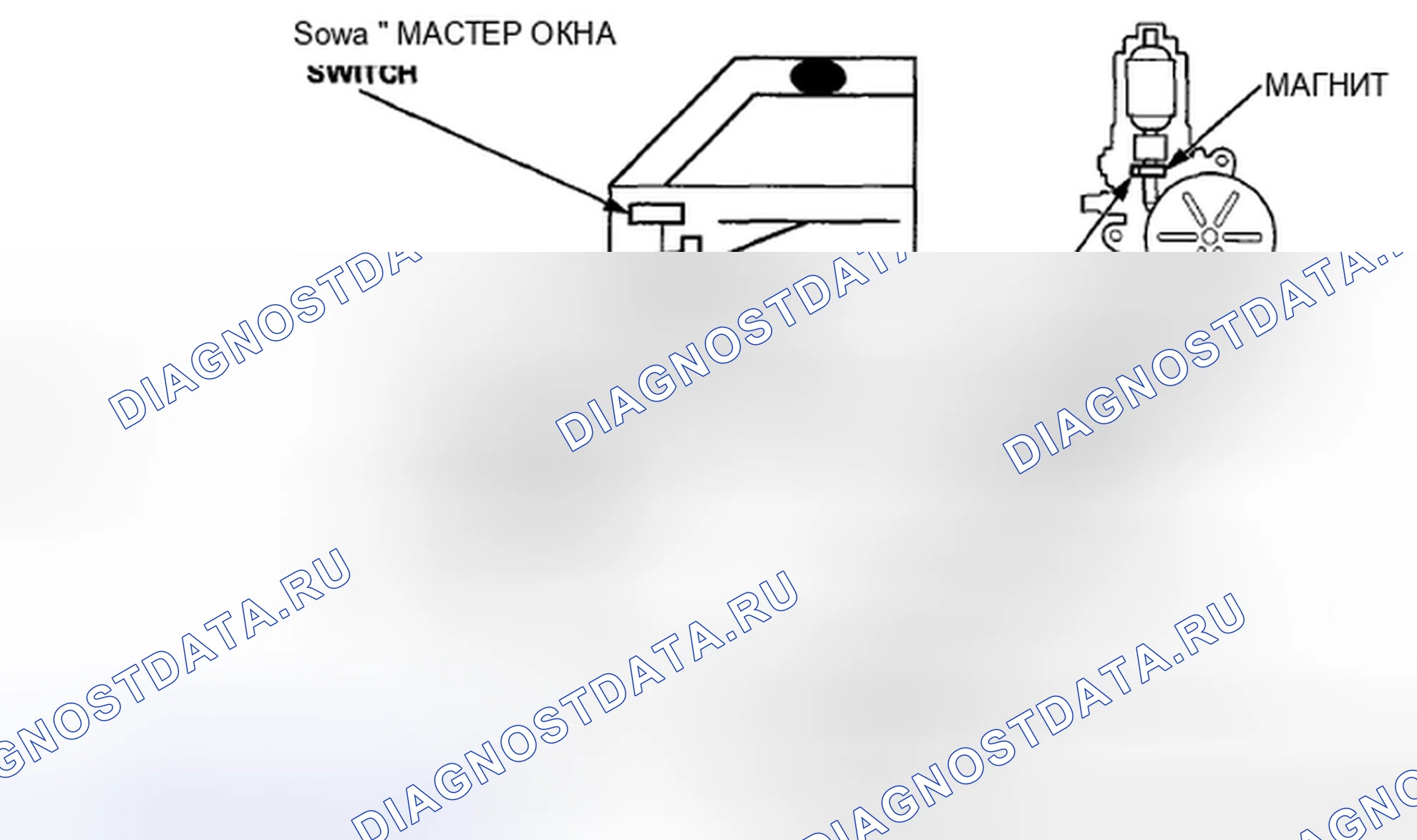 Рис. 2: Автоматическое реверсирование. Honda CR-V III рестайлинг