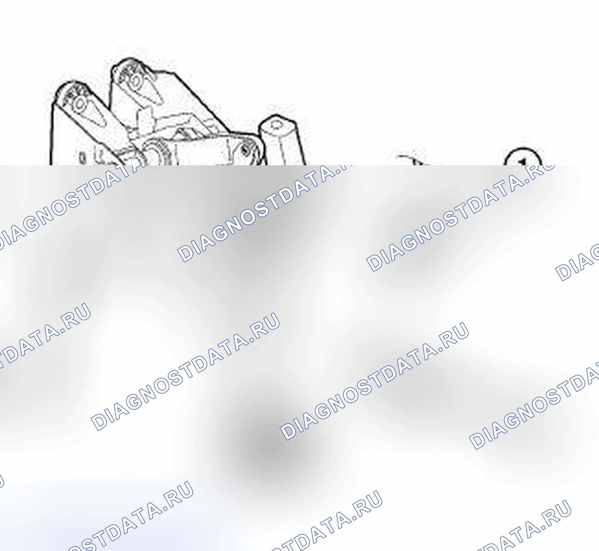 Рис. 1: УСИЛИТЕЛЬ СИЛОВОГО ТОРМОЗА. Dodge Grand Caravan V