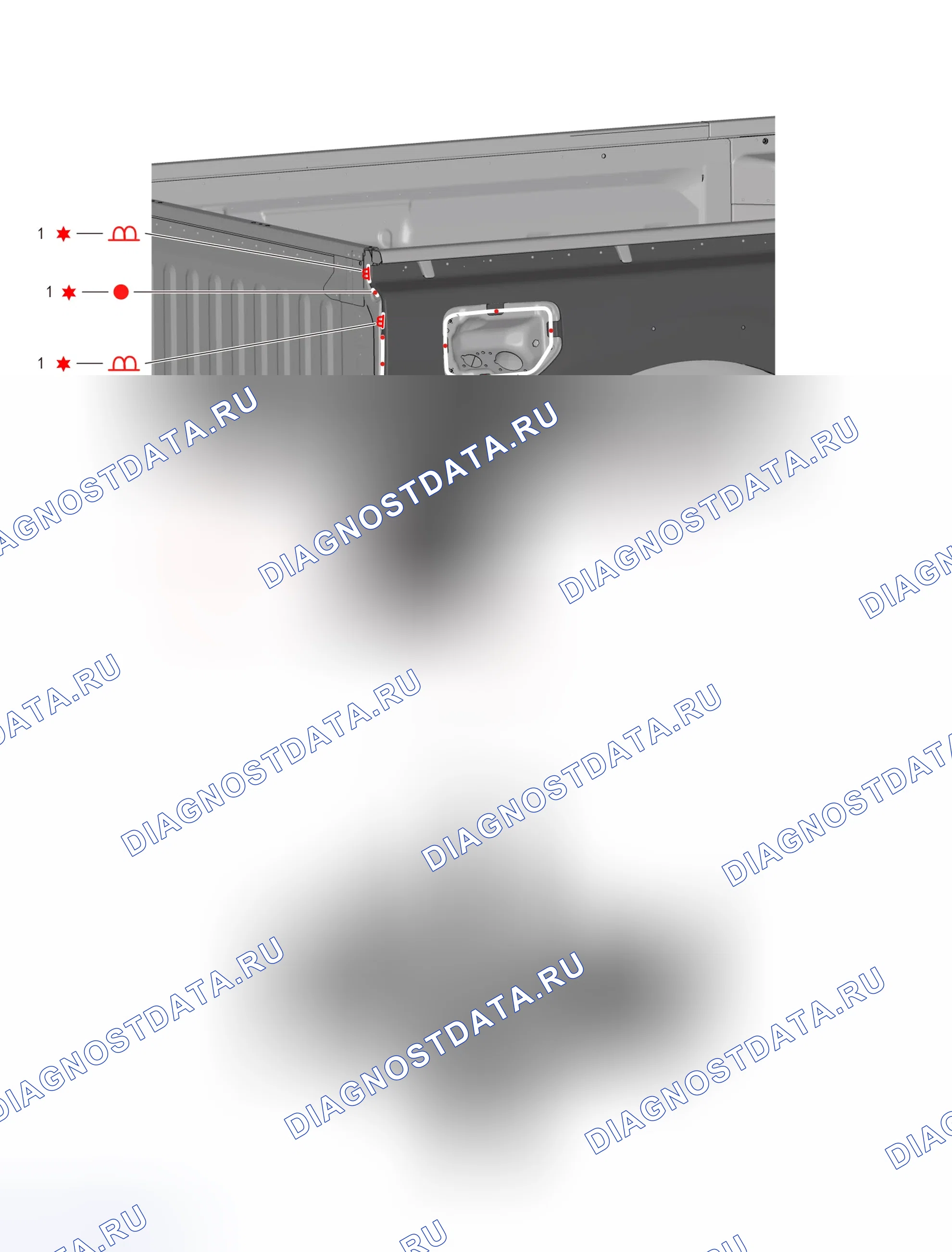 Наружная панель коробок — Great Wall Wingle-5. Great-Wall Wingle 5 I