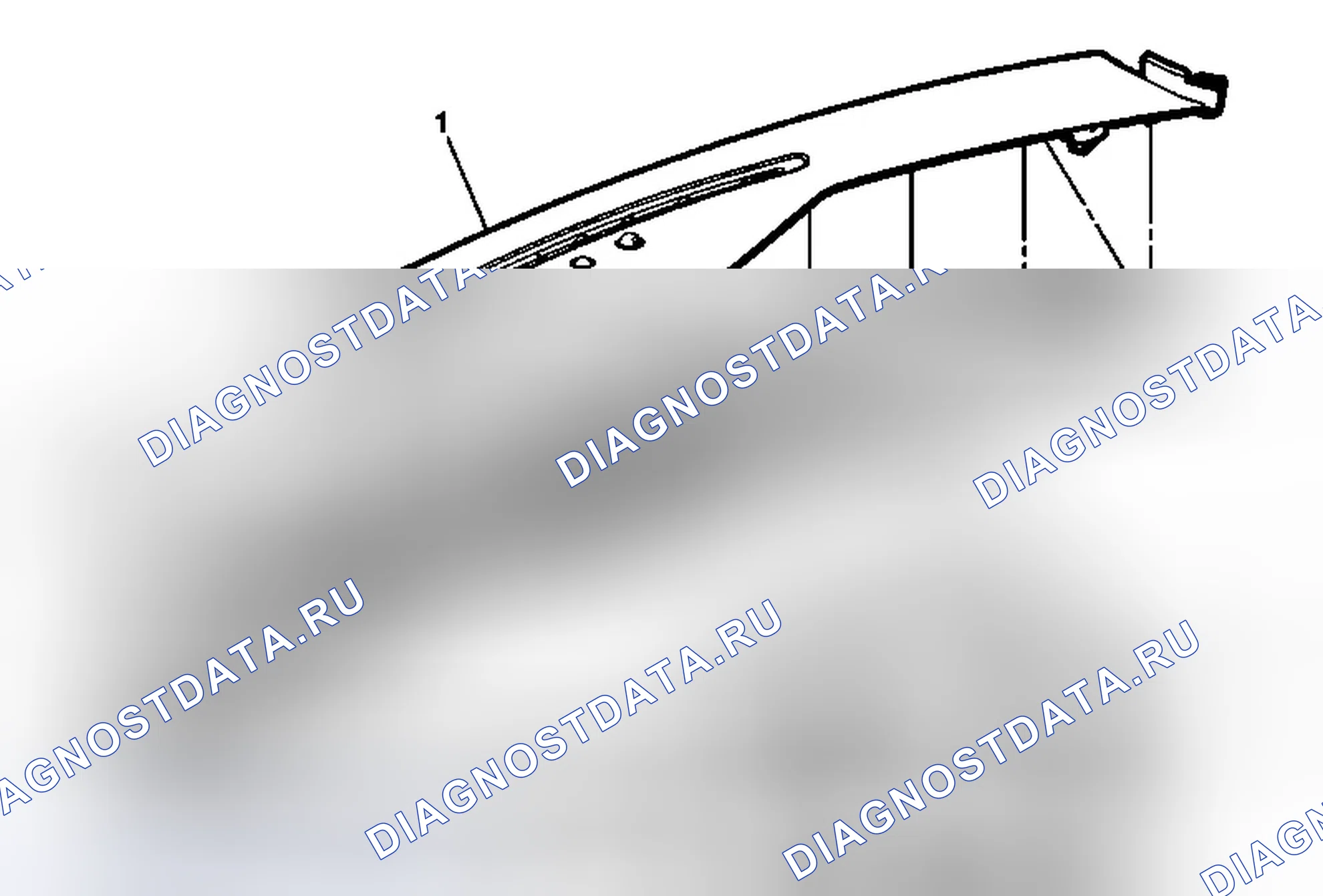 Рис. 121: Замена удлинителя приборной панели. Cadillac ELR I