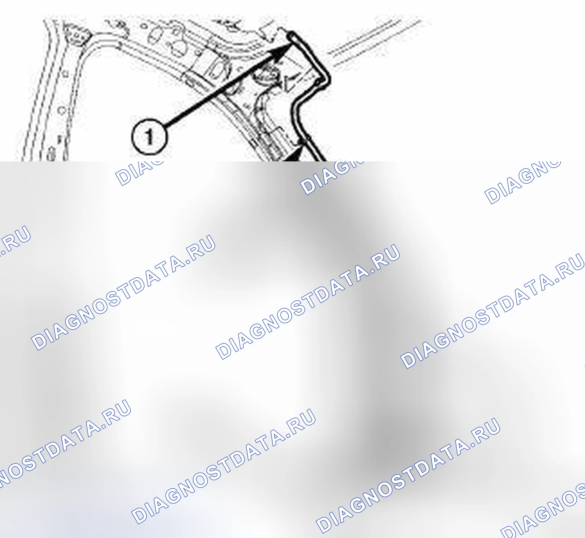 Рис. 258: ПЕРЕДНИЕ ШЛАНГИ. RAM Pickup 2500 