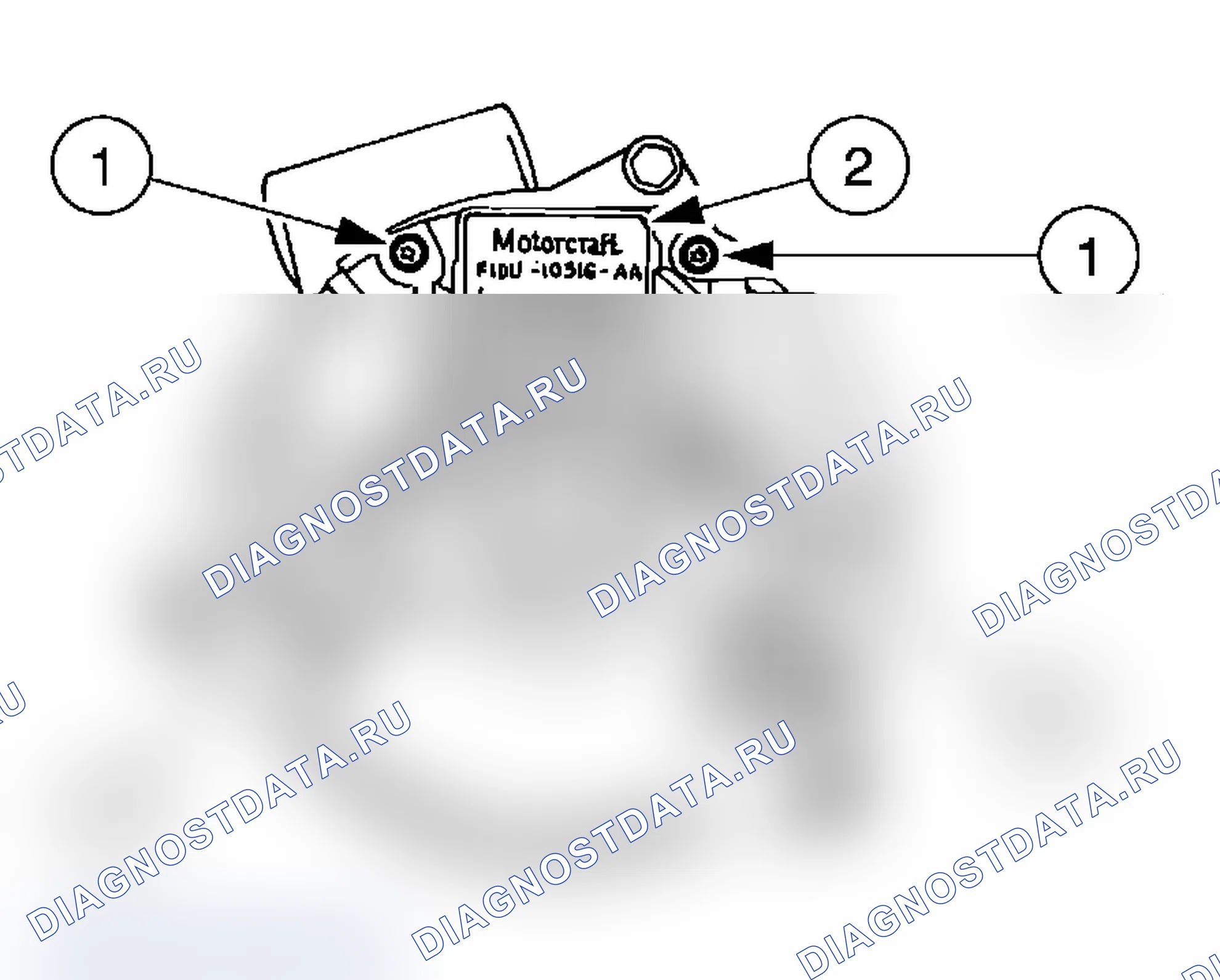 Рис. 88: Демонтаж. Ford Cutaway E350 Super Duty 