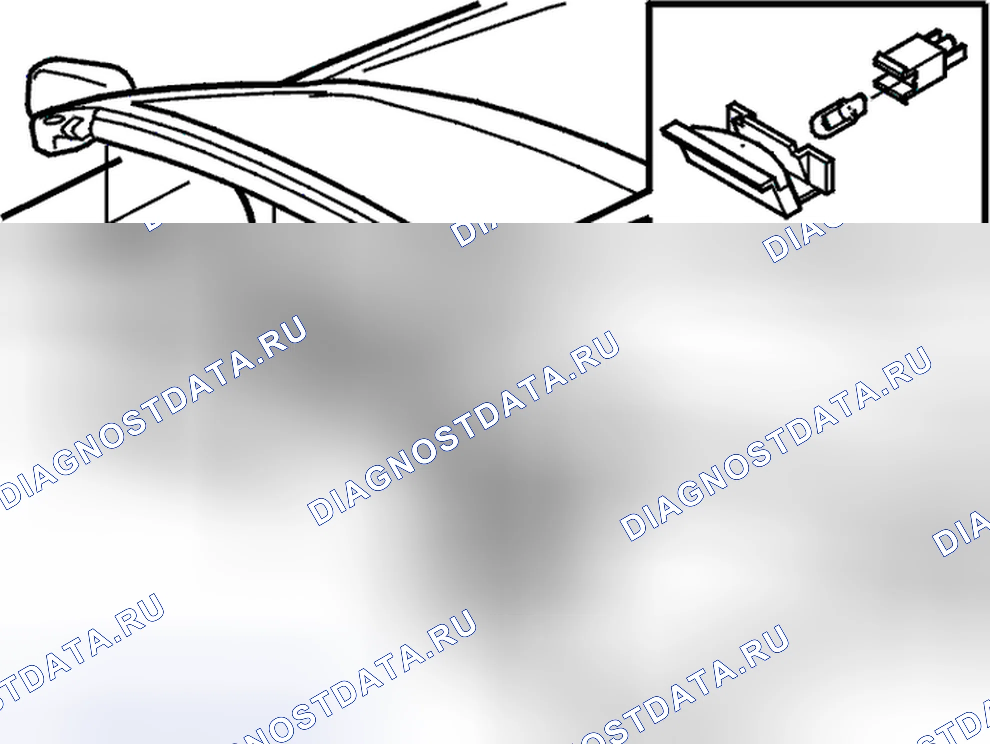 Рис. 8: Замена лампы. Volvo C70 I