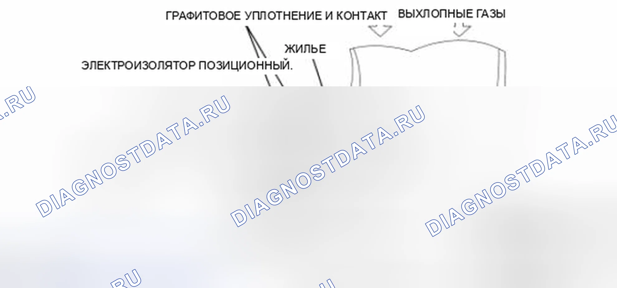Рис. 53: Датчик нагретого кислорода (подогреваемый кислородный датчик). Hyundai Lafesta I