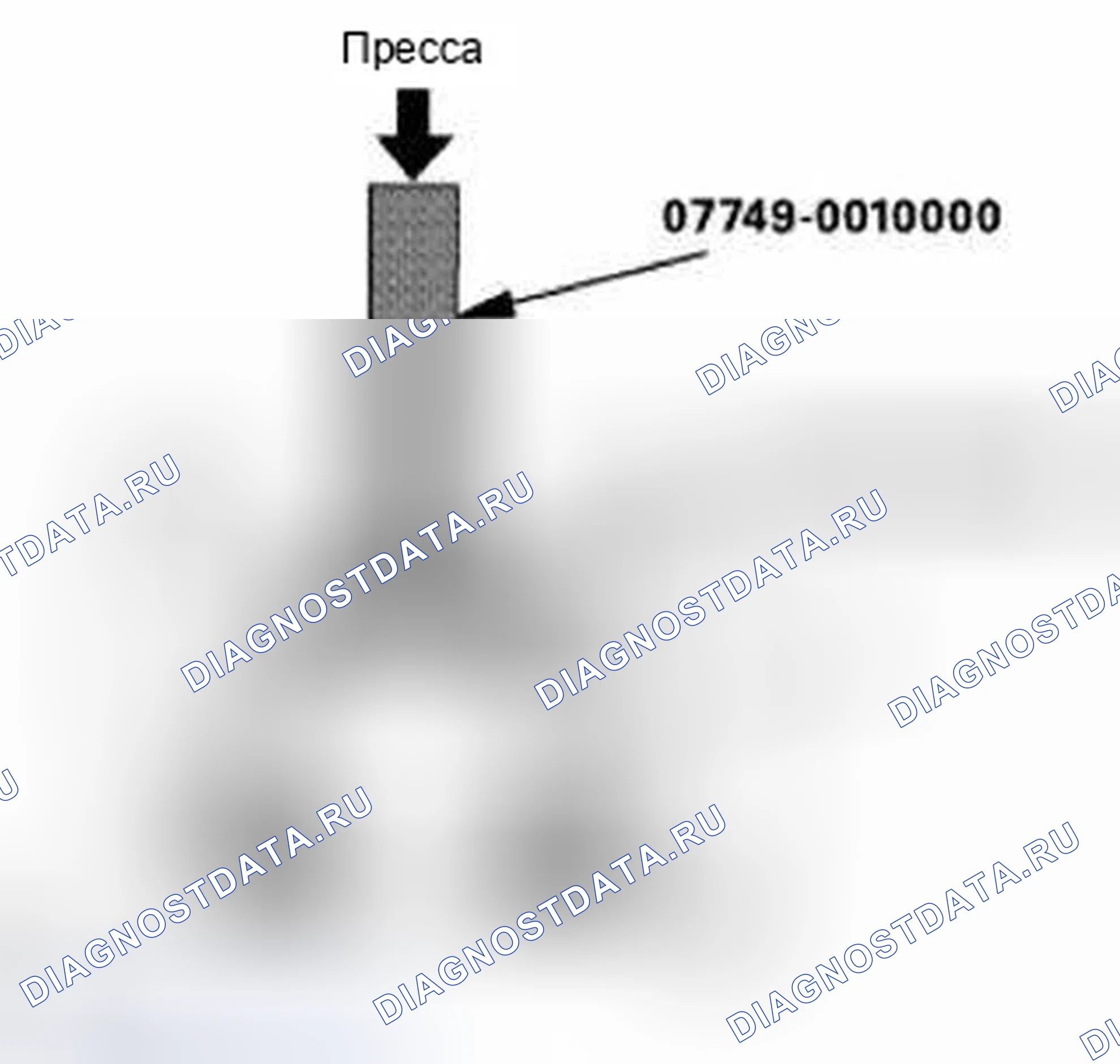 Рис. 463: Повторная сборка. Honda Civic IX