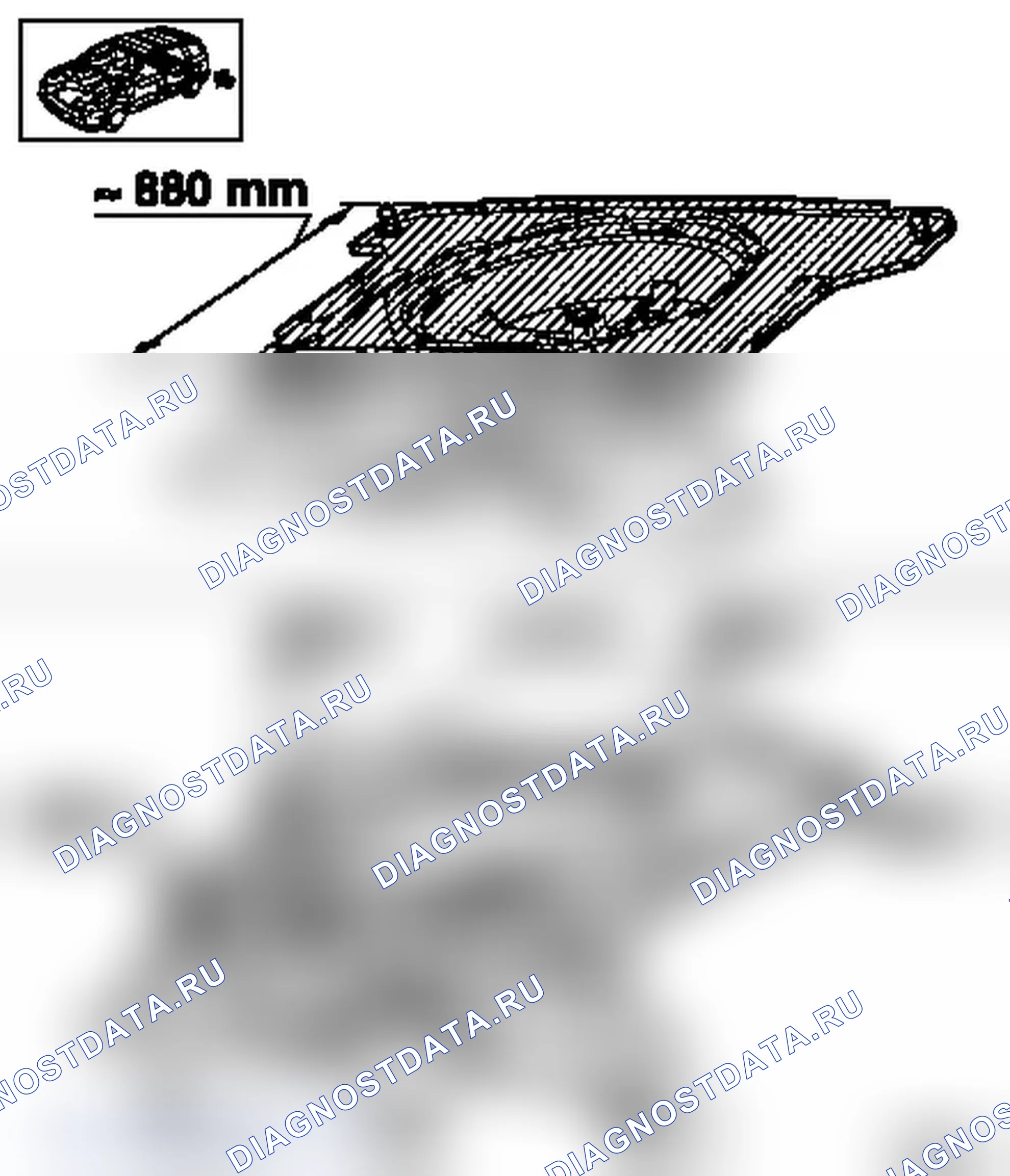 Замена днища сзади (модели F35, F70). Opel Astra G