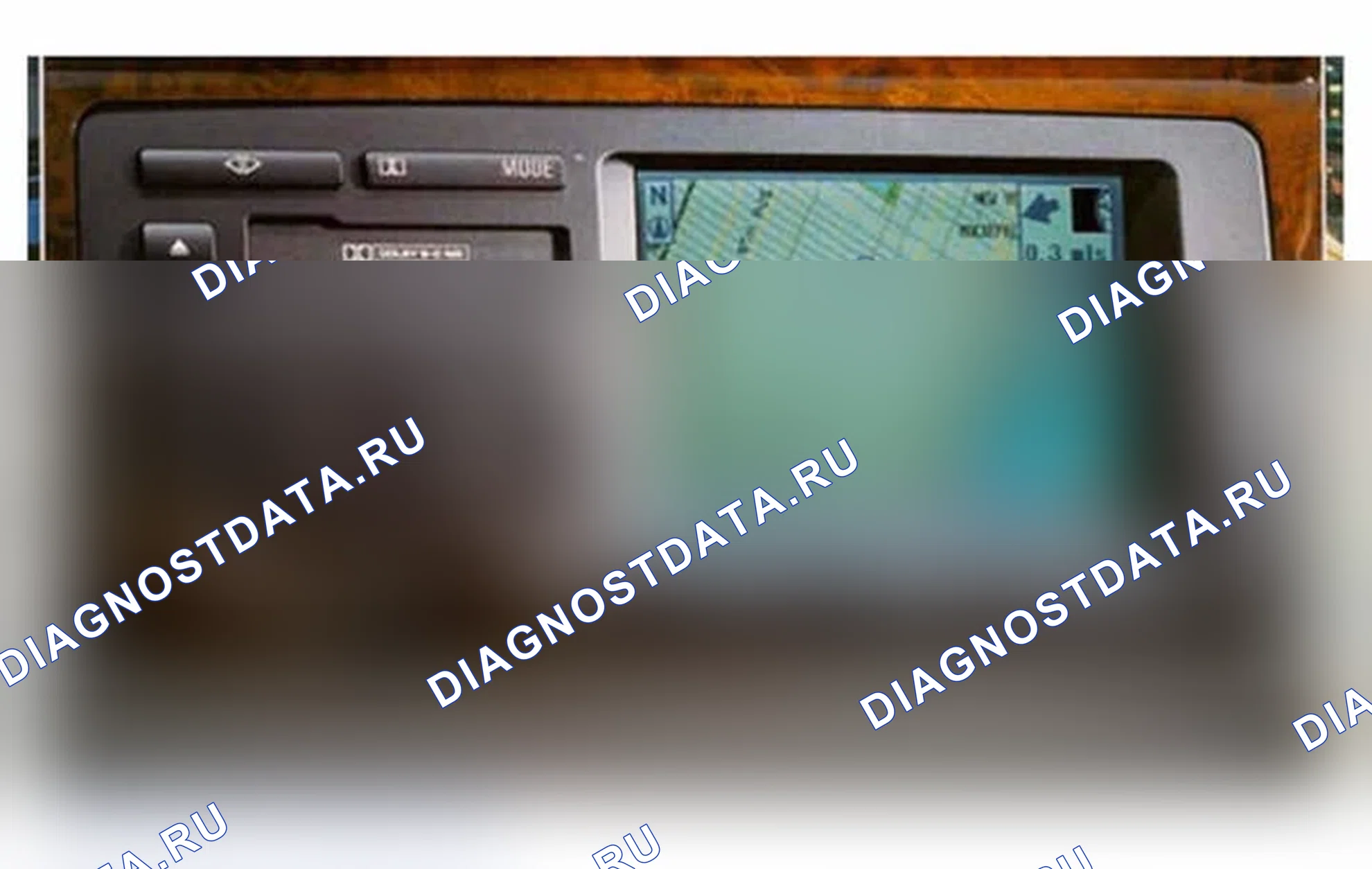 Рис. 175: Встроенный монитор E46 (MK-II). BMW M3 E46