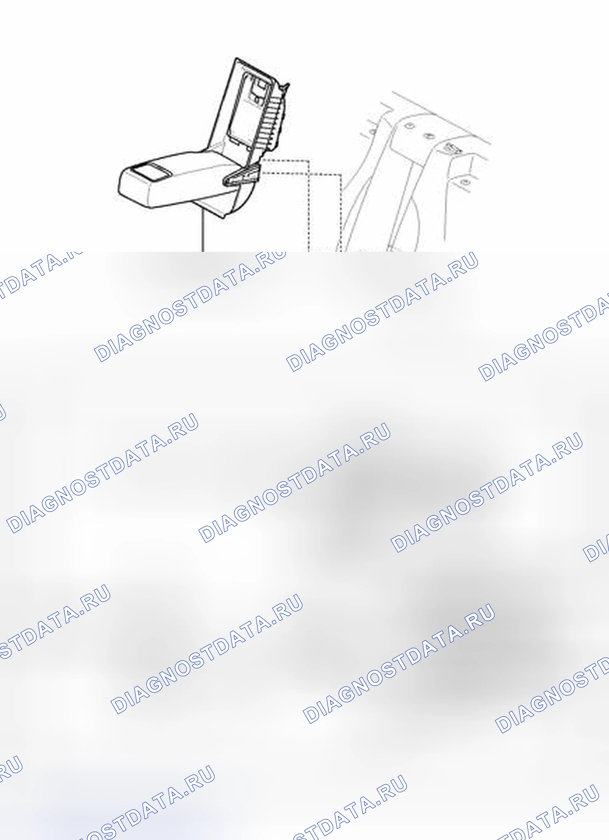 Рис. 157: ИЛЛЮСТРАЦИЯ. Toyota Camry XV40 рестайлинг