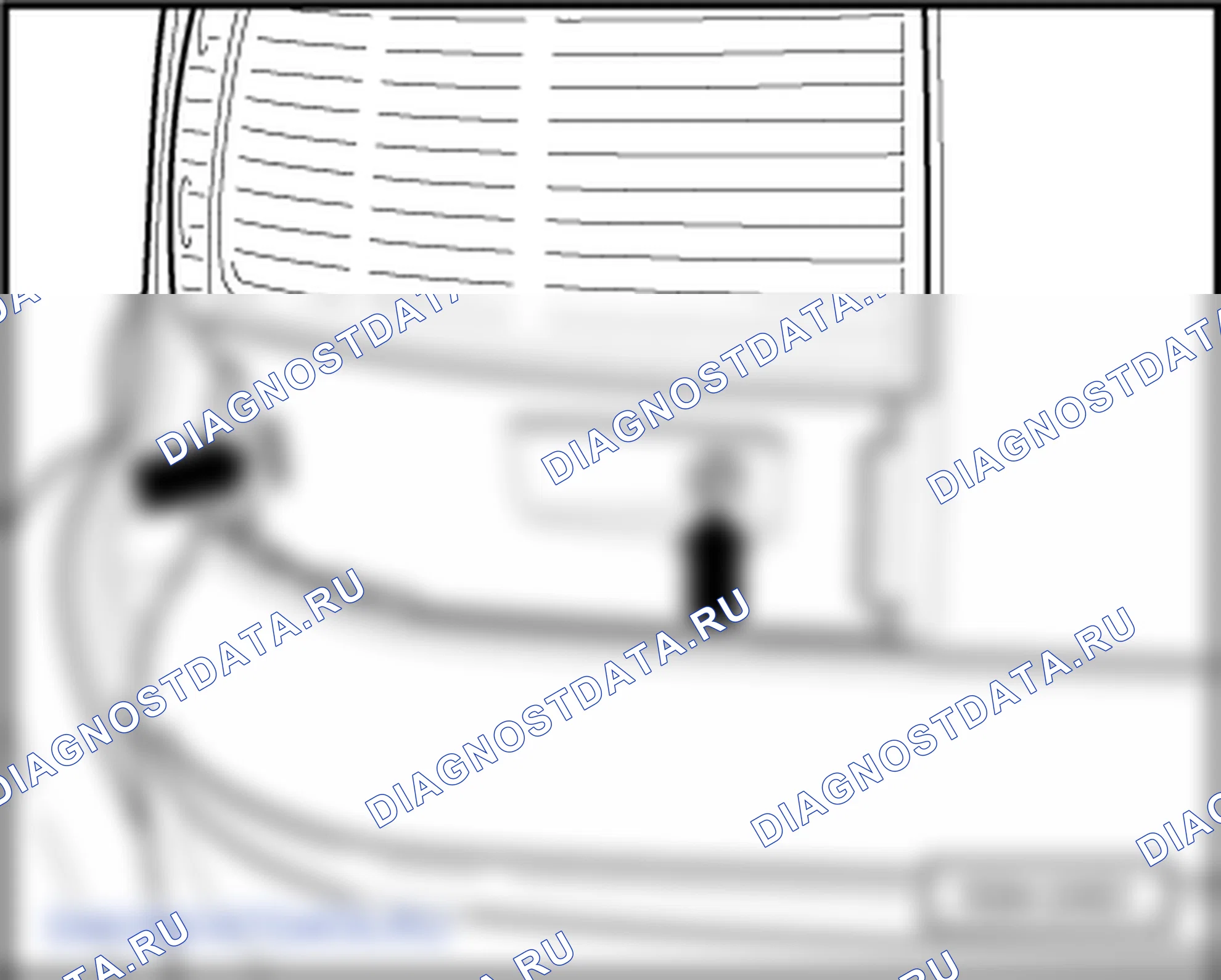 Задние габаритные огни. SEAT Alhambra I