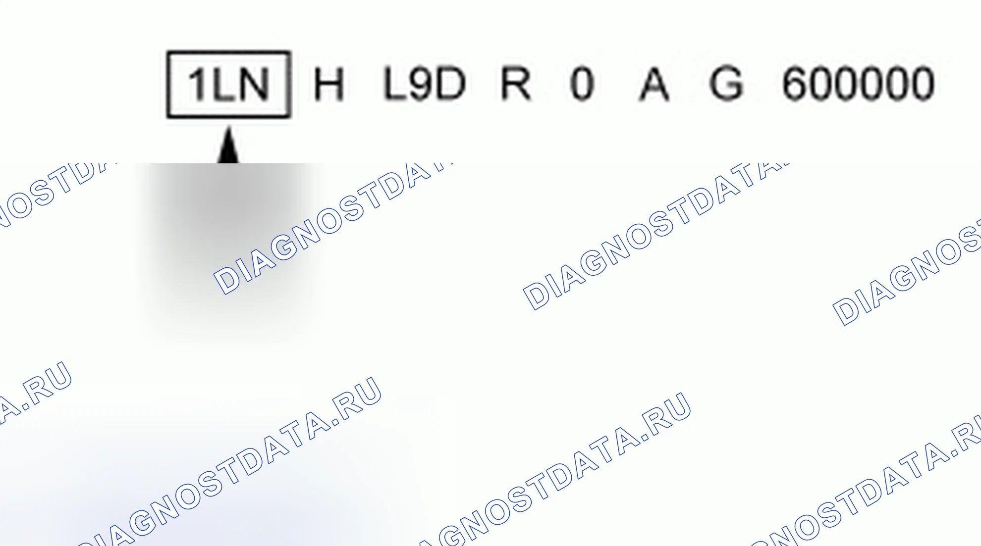 Рис. 3: Идентификатор мирового производителя (WMI). Hyundai ix55 I