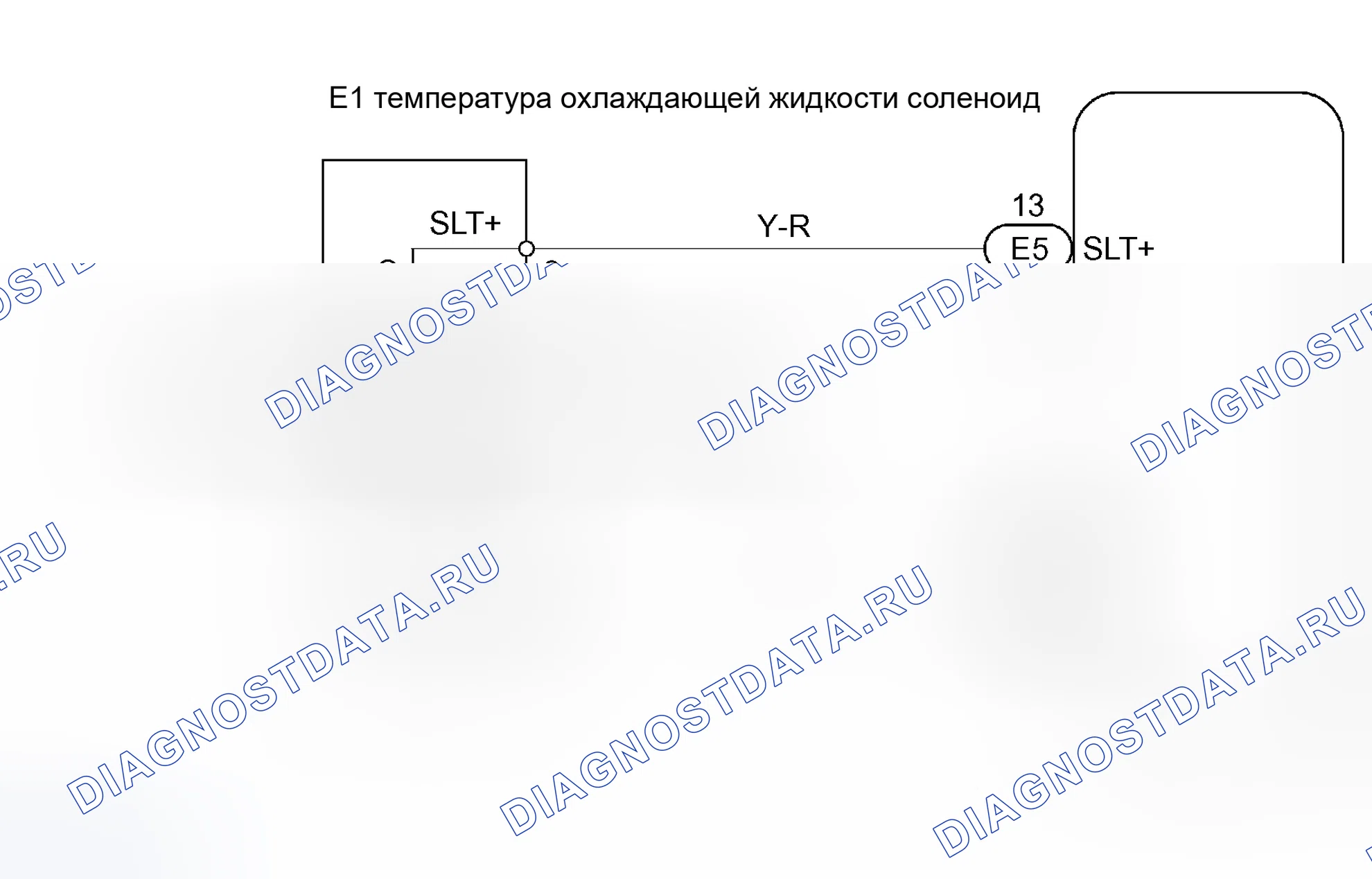 Рис. 432: электросхема. Toyota RAV4 II рестайлинг