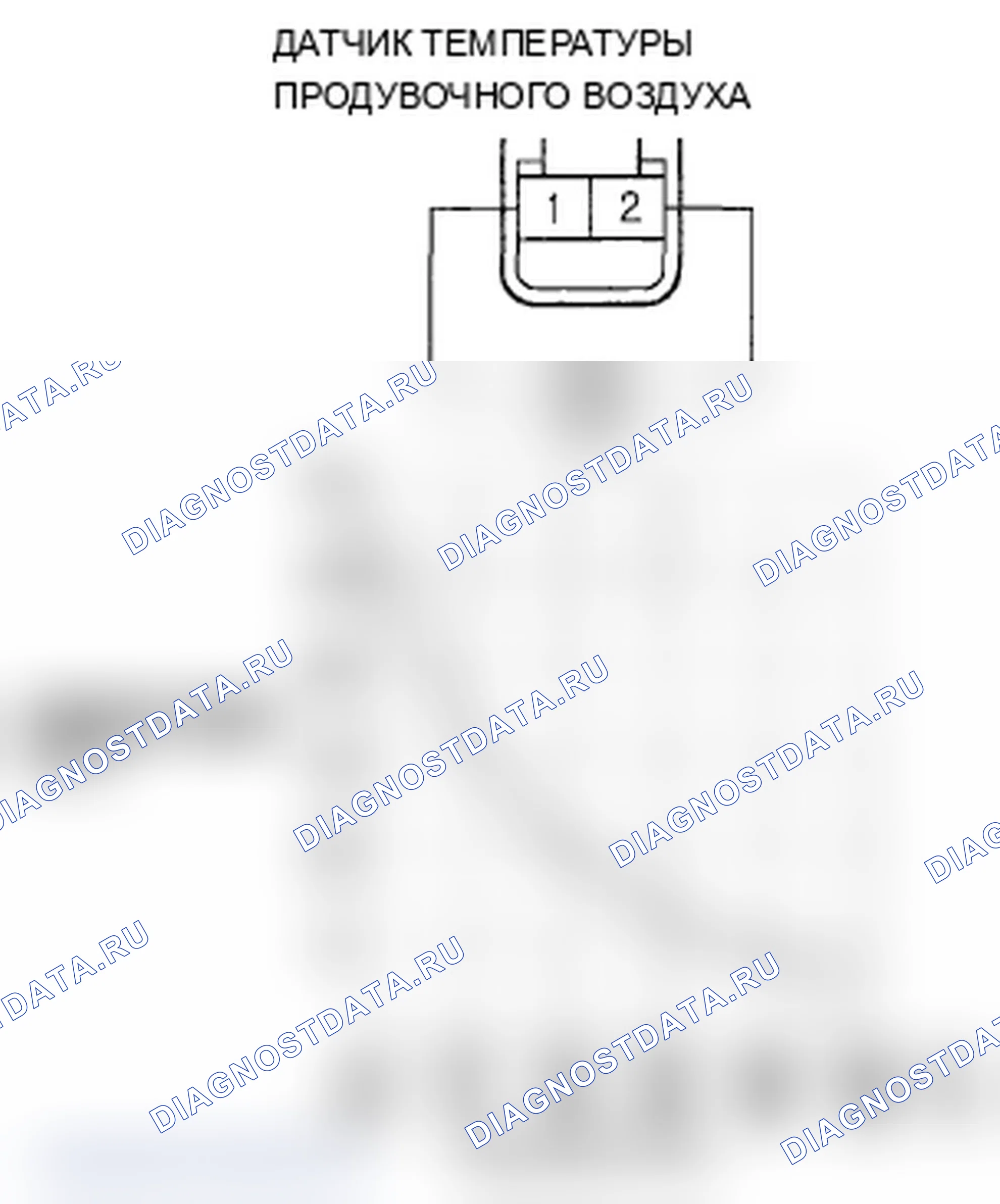 Рис. 87: Испытание датчика температуры продувочного воздуха. Acura RL II рестайлинг