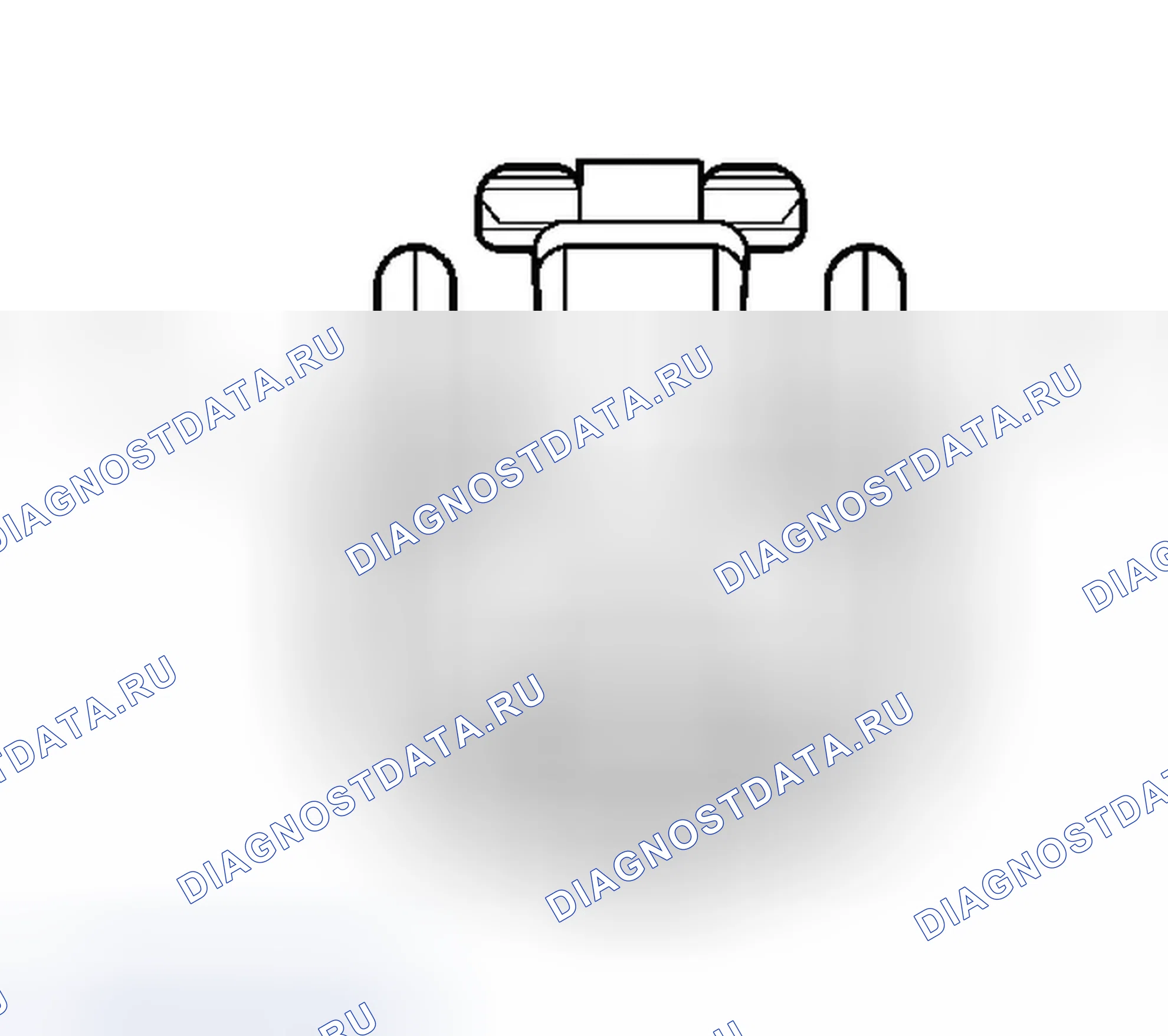 Рис. 17: Жгут купольной лампы X310 к жгуту тела. Chevrolet Colorado I
