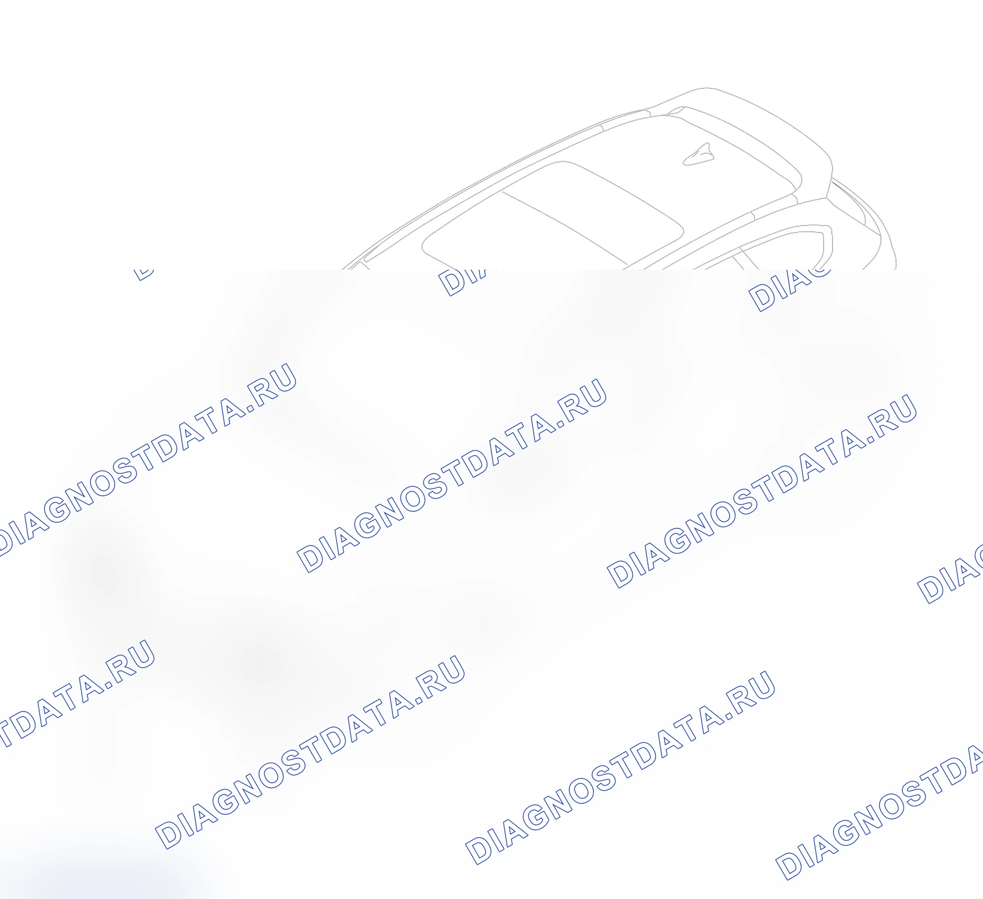 Схема расположения гудка — Haval Chitu. Haval Chitu I