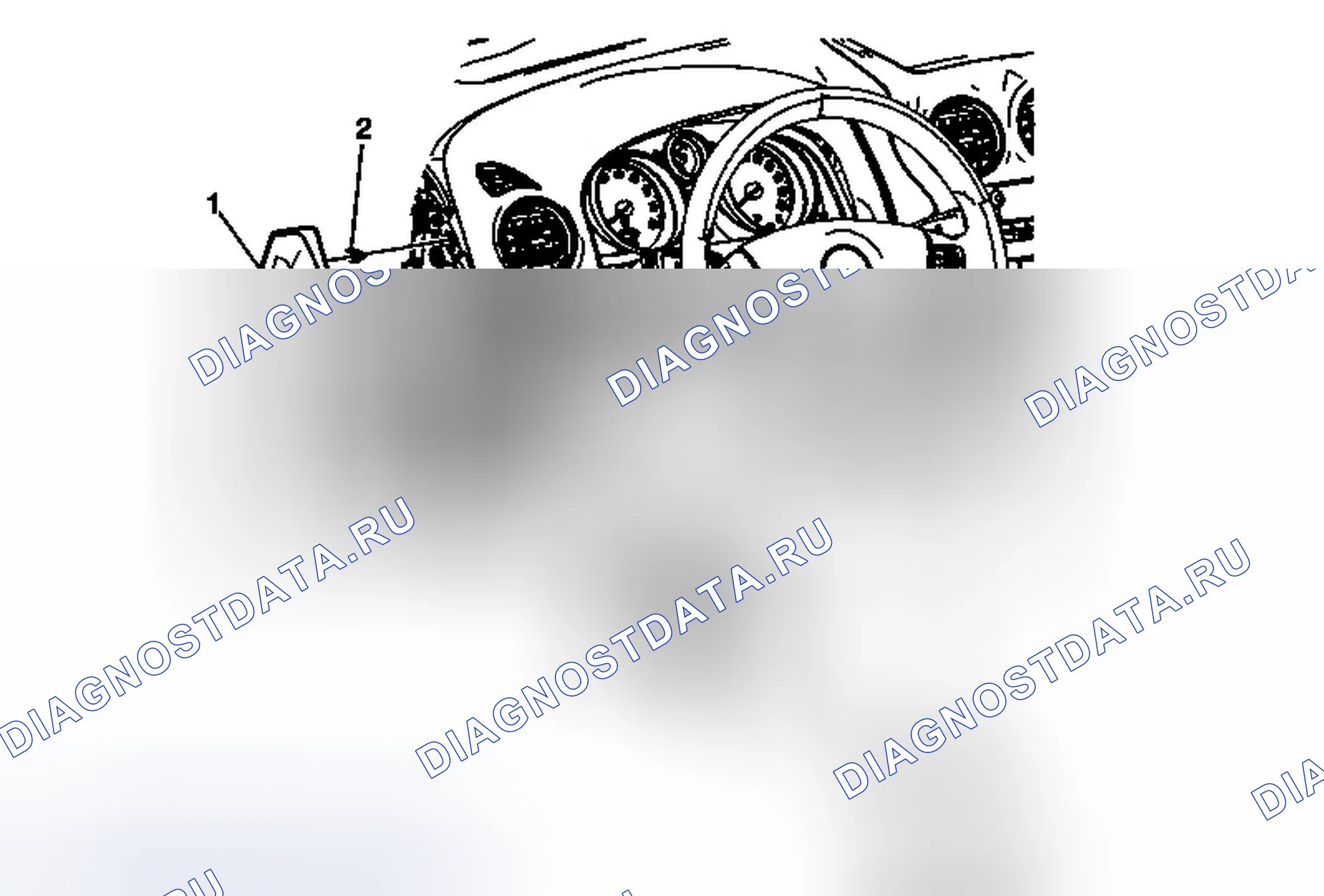 Рис. 4: Замена боковой обрезной панели приборной панели. Chevrolet Captiva I рестайлинг