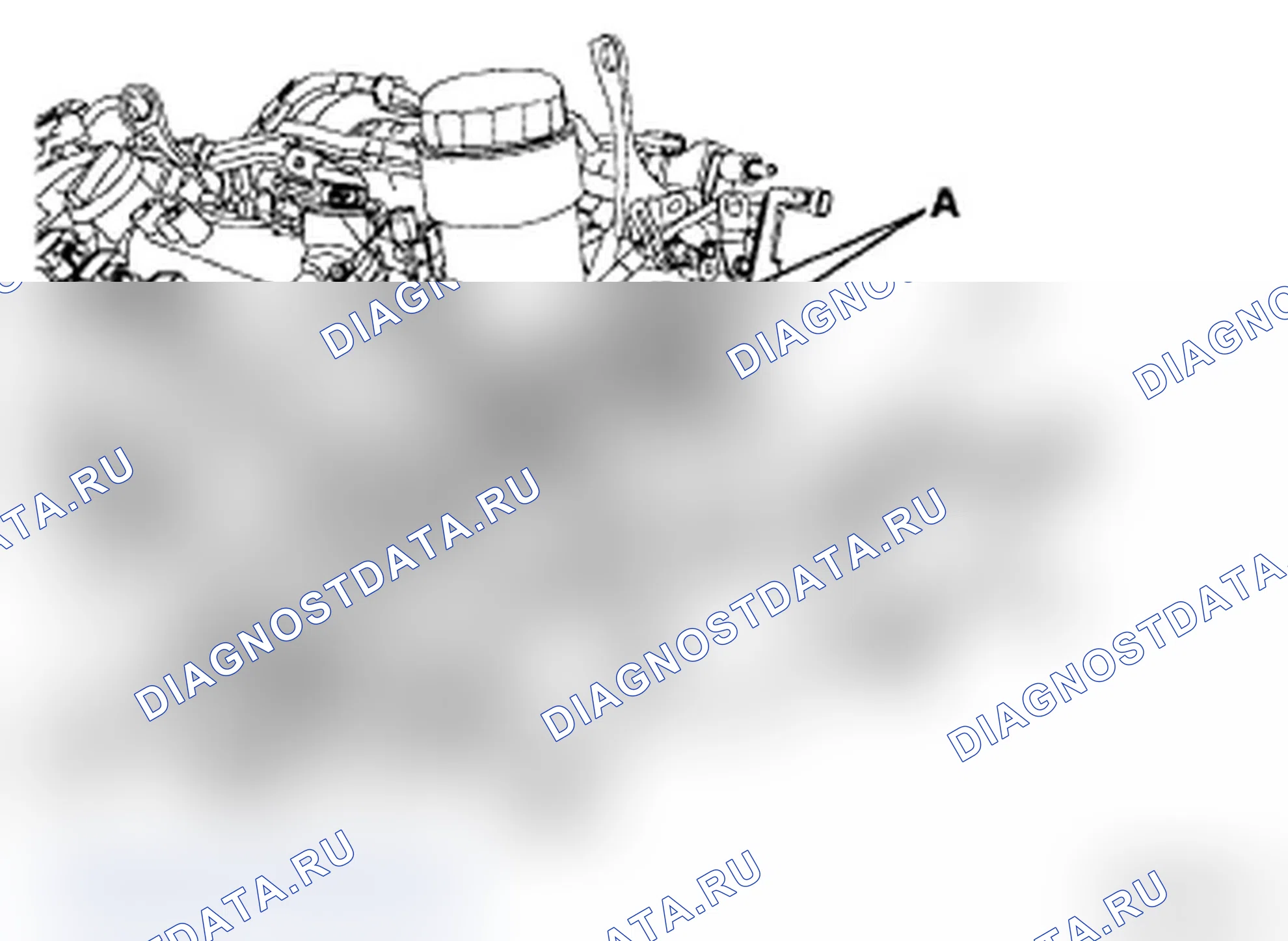 Рис. 451: БЛОК КОНТРОЛЯ ТЕМПЕРАТУРЫ ВОДЫ. Hyundai Santa Fe II