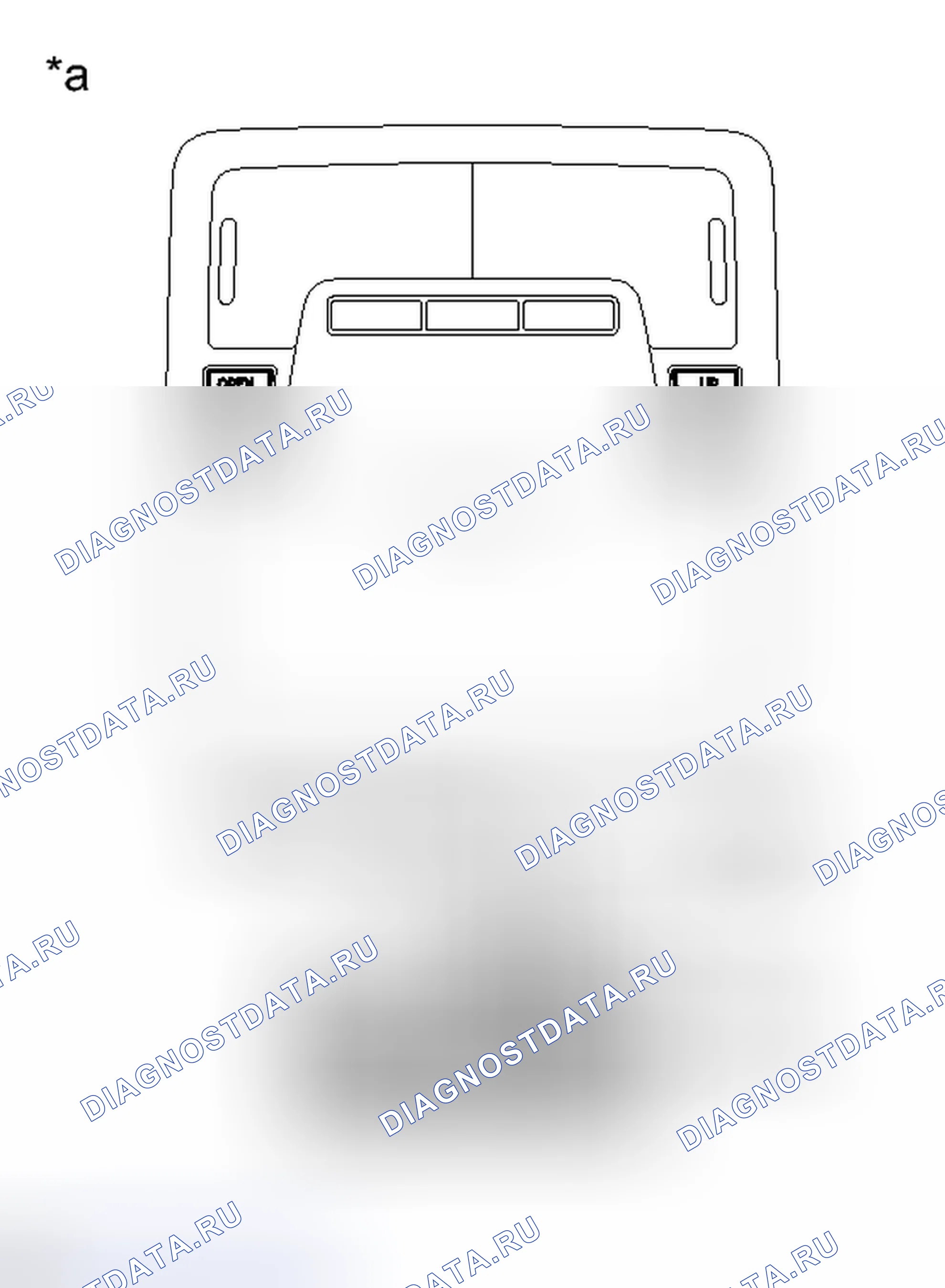Рис. 36: ПРОВЕРКА люка и складной верха кузова. Toyota Avalon XX40