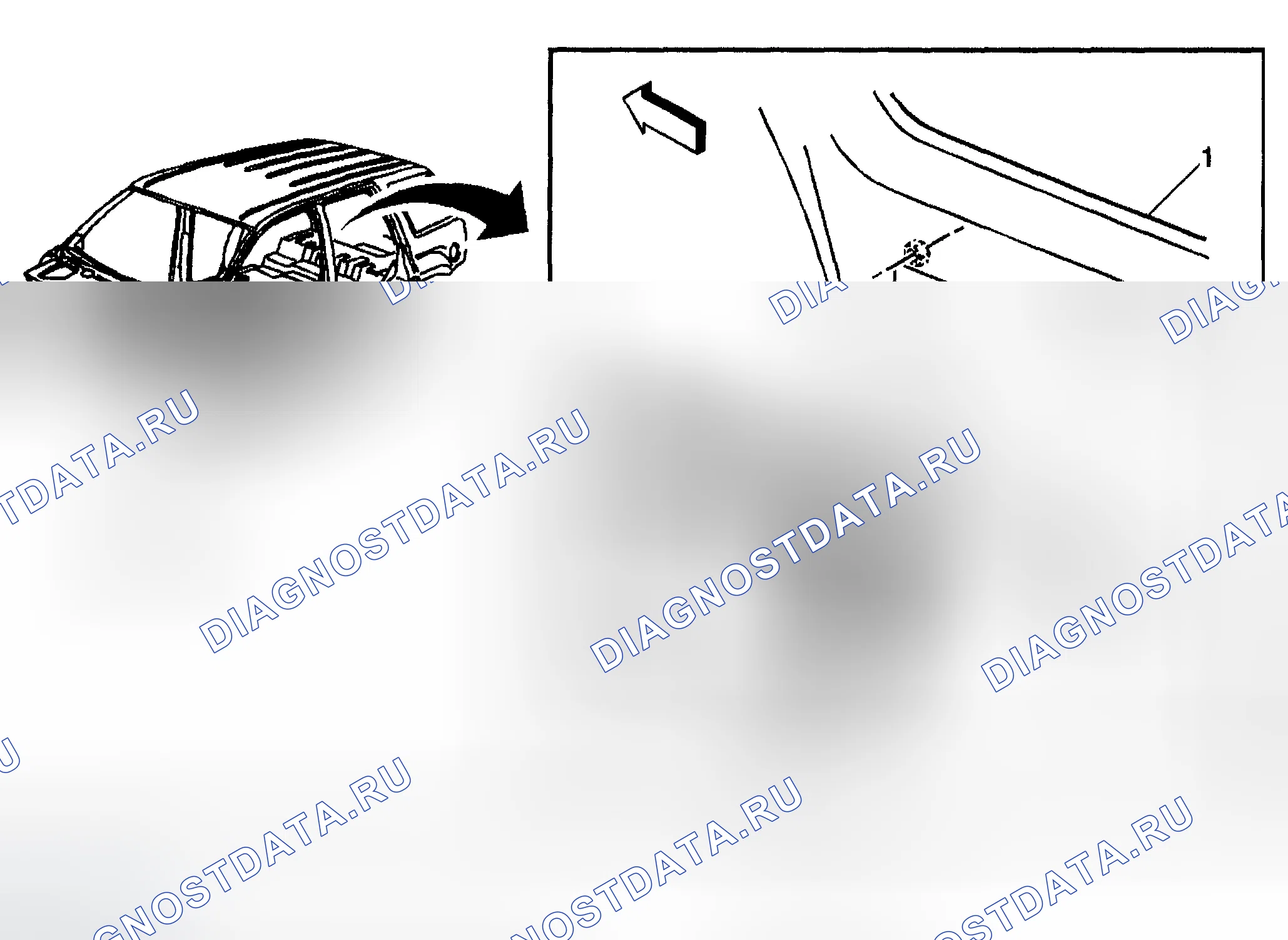 Рис. 22: Усилитель звука, короткая колесная база Тип кузова VIN 3. Chevrolet TrailBlazer I