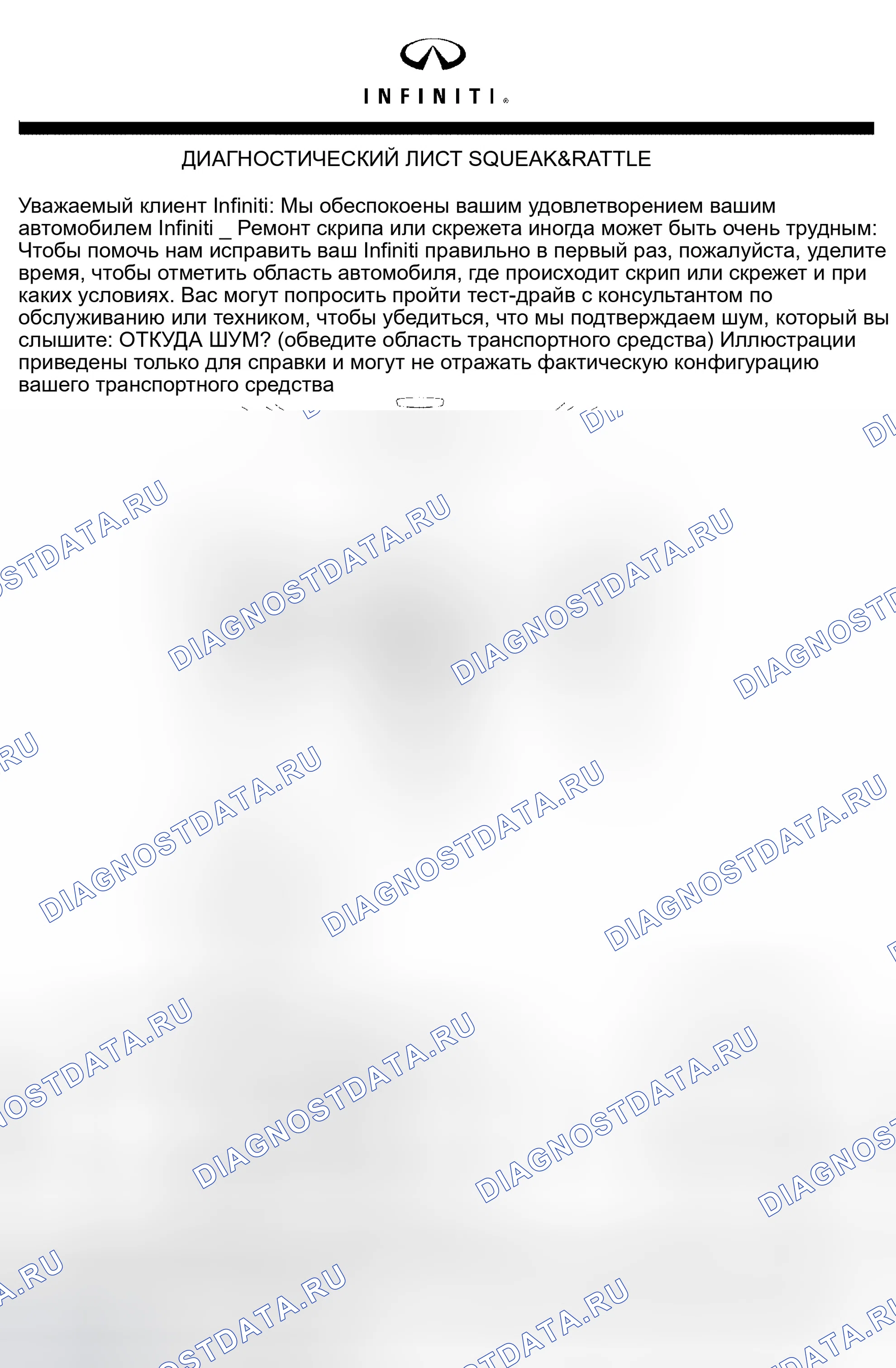 Рис. 26: Диагностическая таблица. Infiniti QX56 I