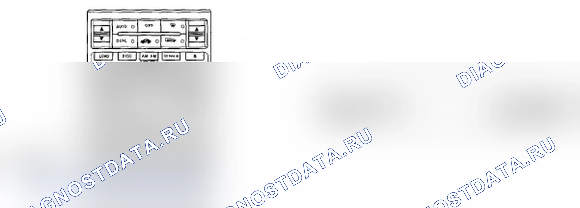Рис. 42: Режим освещения ЖК-индикатора. Acura RL II