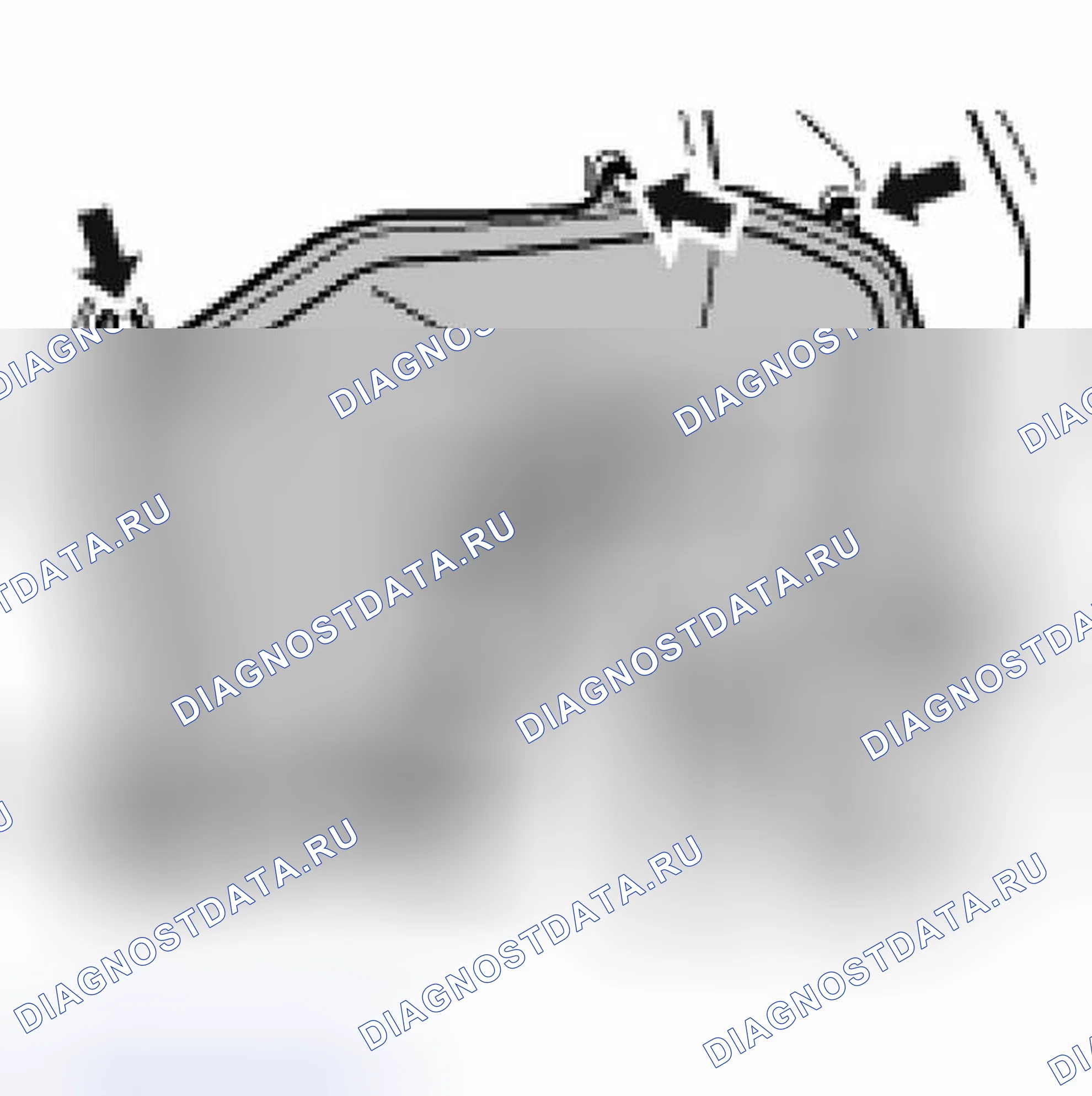 Рис. 217: СНЯТИЕ КРЫШЕК СО СТОРОНЫ ШКИВА ГОЛОВКИ ЦИЛИНДРОВ 4-6. Porsche Boxster 986