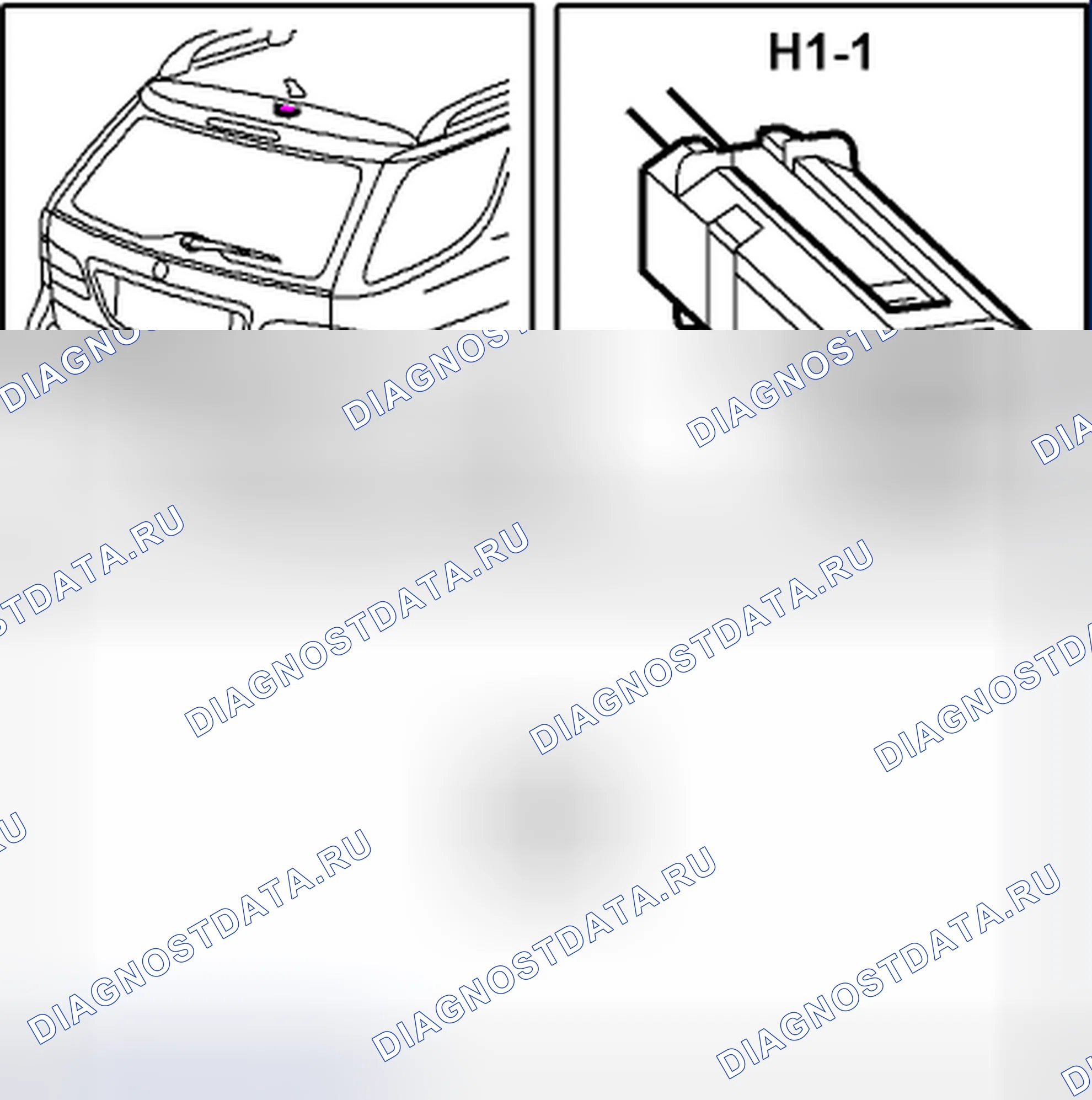 Рис. 264: Разъем H1-1. Kia Picanto III