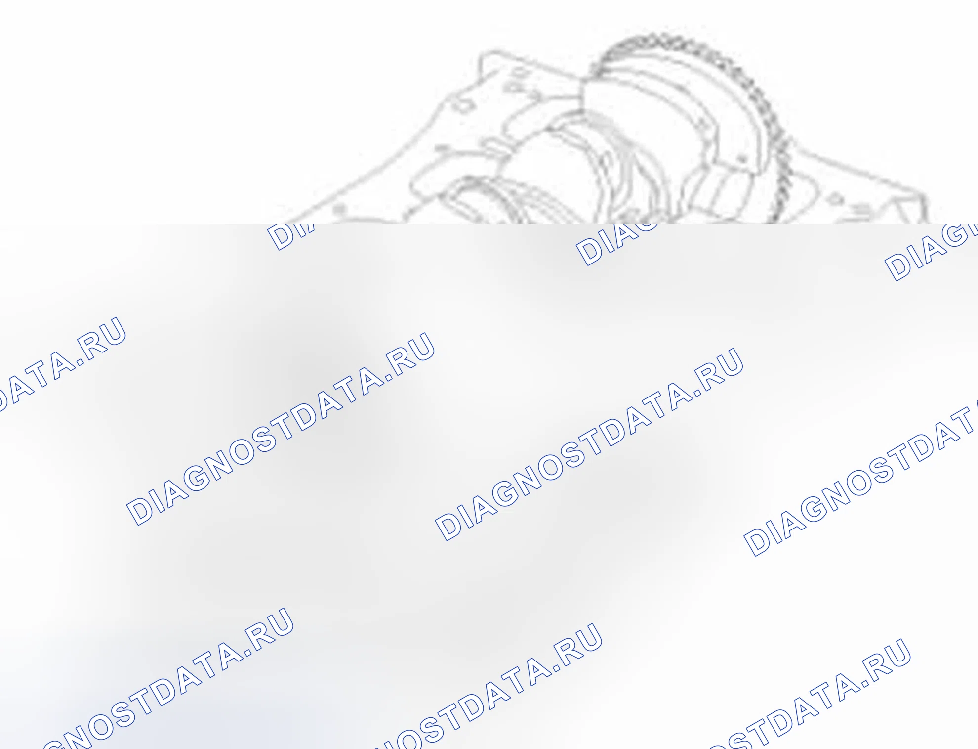 Рис. 842: Коленчатый вал. Hyundai Sonata VI