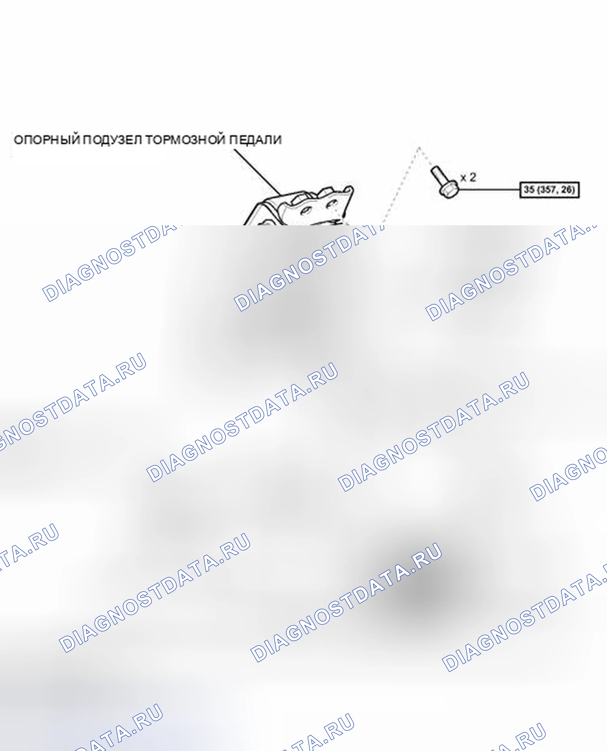 Рис. 761: ИЛЛЮСТРАЦИЯ. Toyota Highlander II рестайлинг