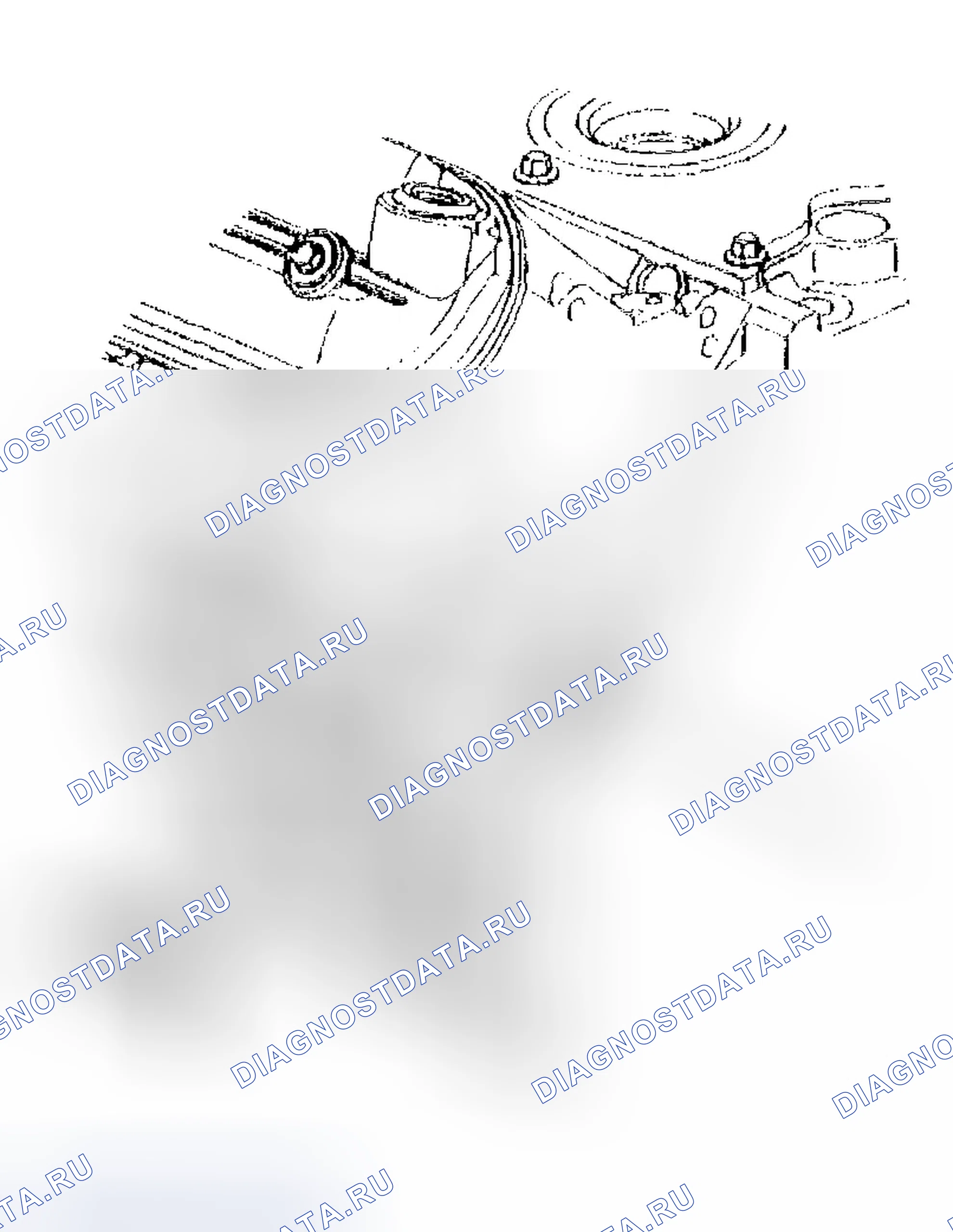 Рис. 31: Идентификация двигателя. Chevrolet TrailBlazer I